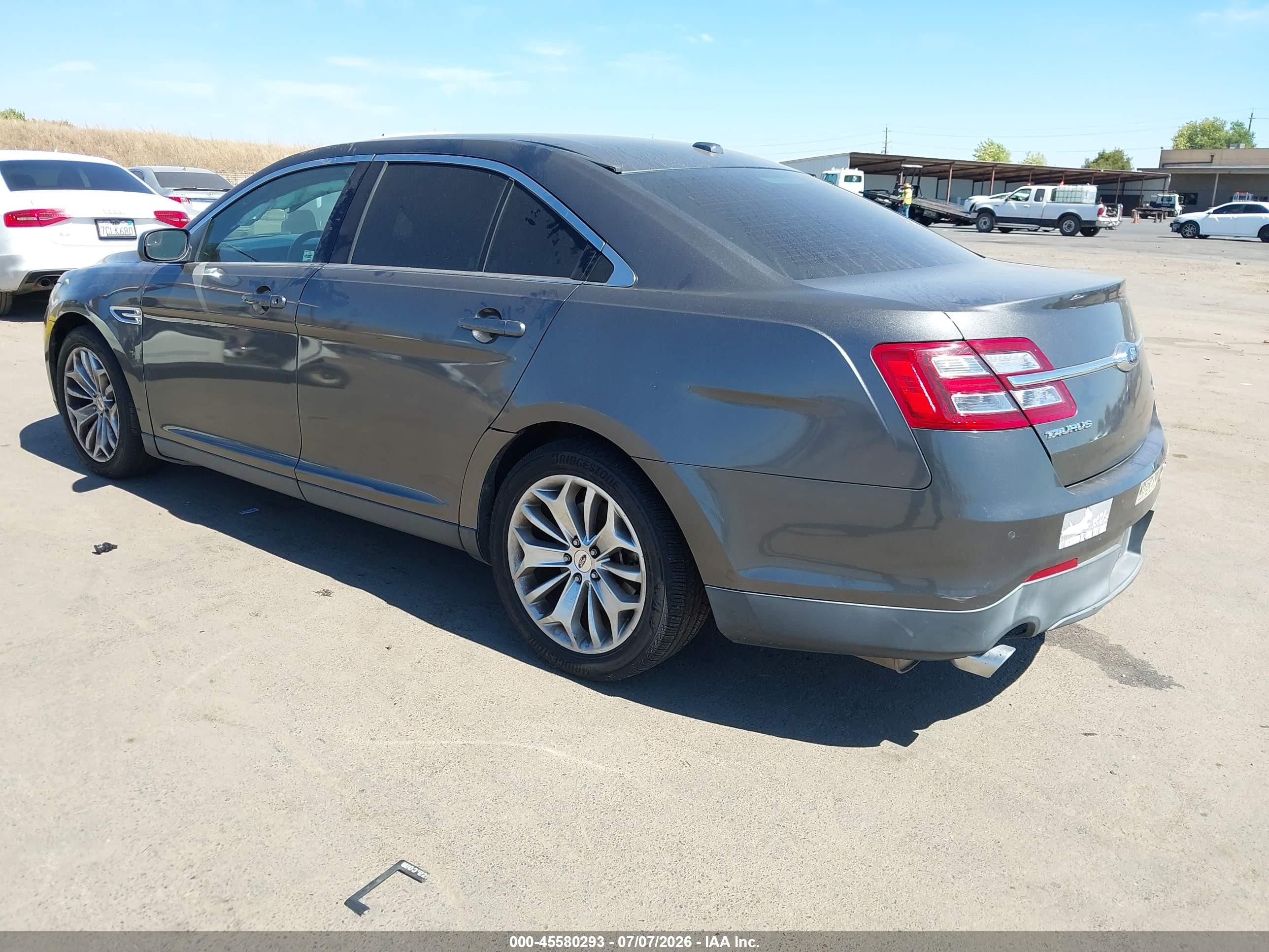 2015 Ford Taurus Limited Gray vin: 1FAHP2F80FG104453
