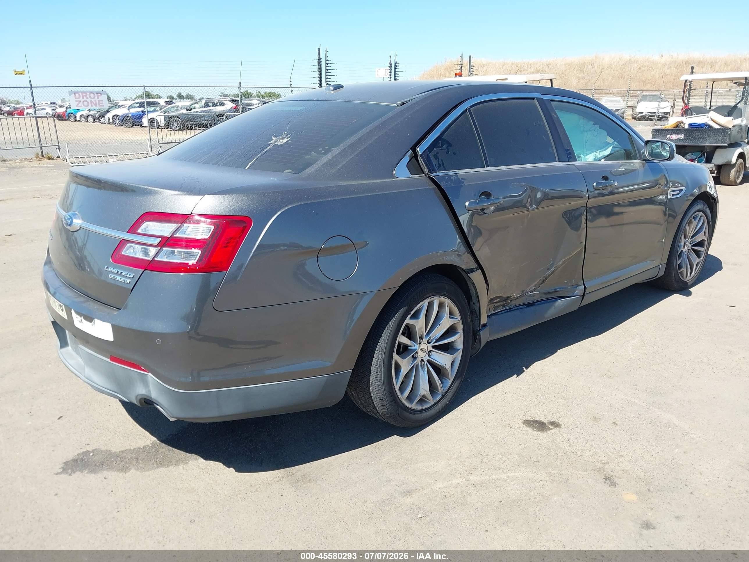 2015 Ford Taurus Limited Gray vin: 1FAHP2F80FG104453