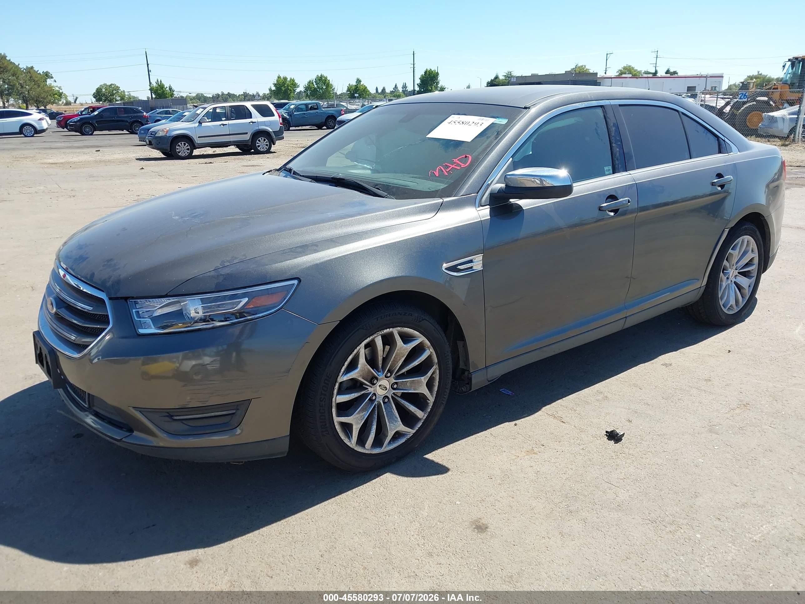 2015 Ford Taurus Limited Gray vin: 1FAHP2F80FG104453
