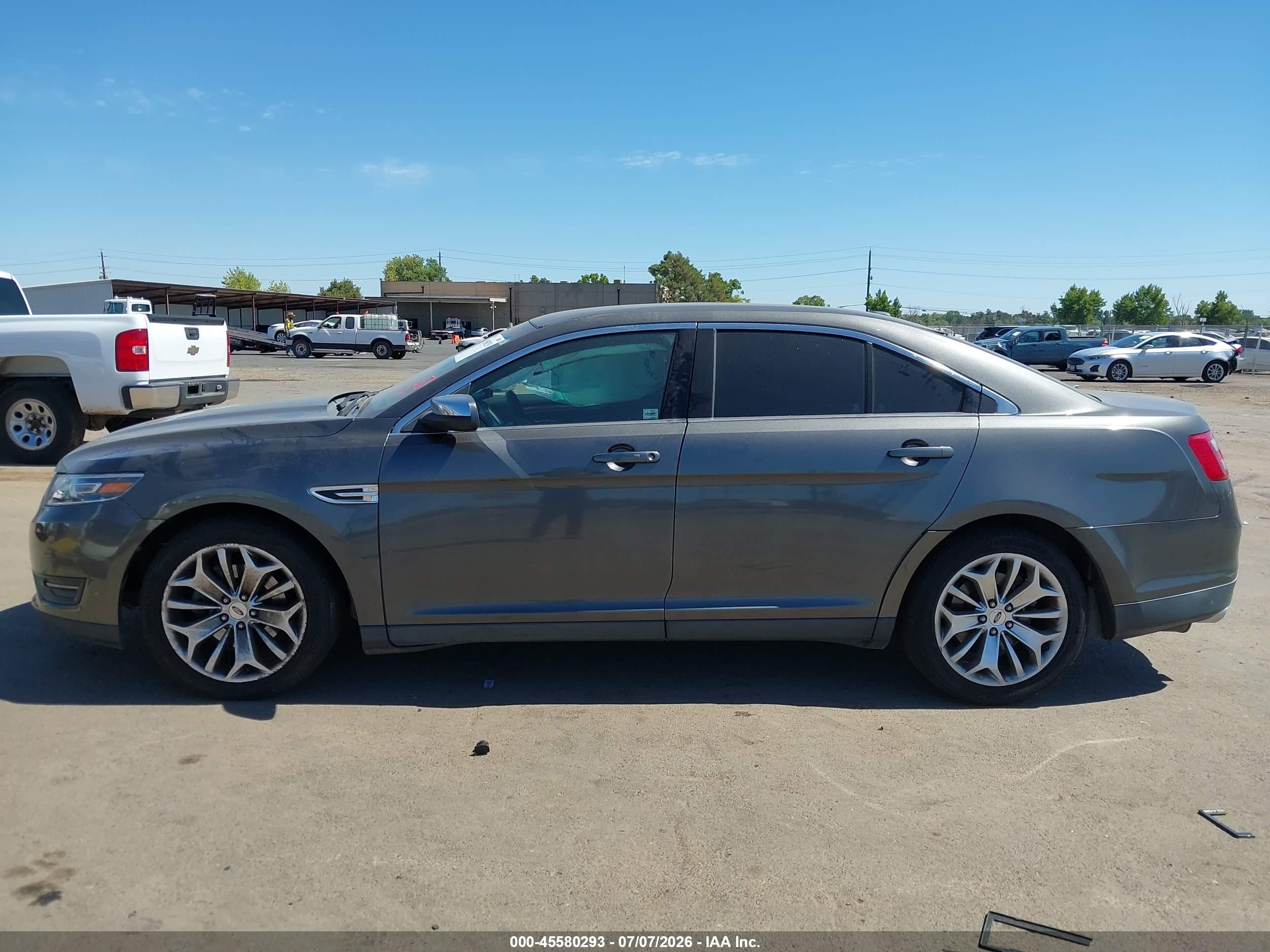 2015 Ford Taurus Limited Gray vin: 1FAHP2F80FG104453