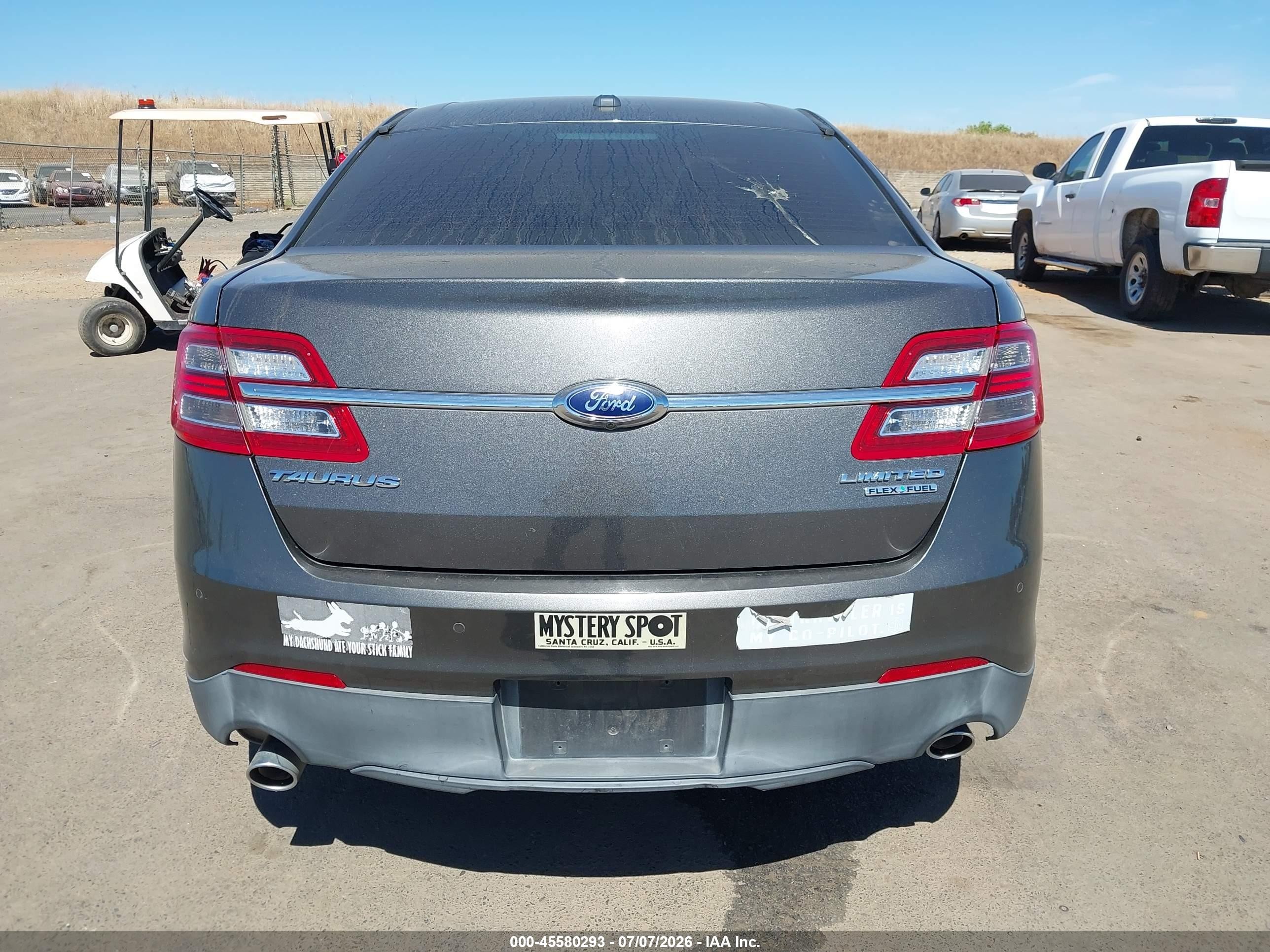 2015 Ford Taurus Limited Gray vin: 1FAHP2F80FG104453