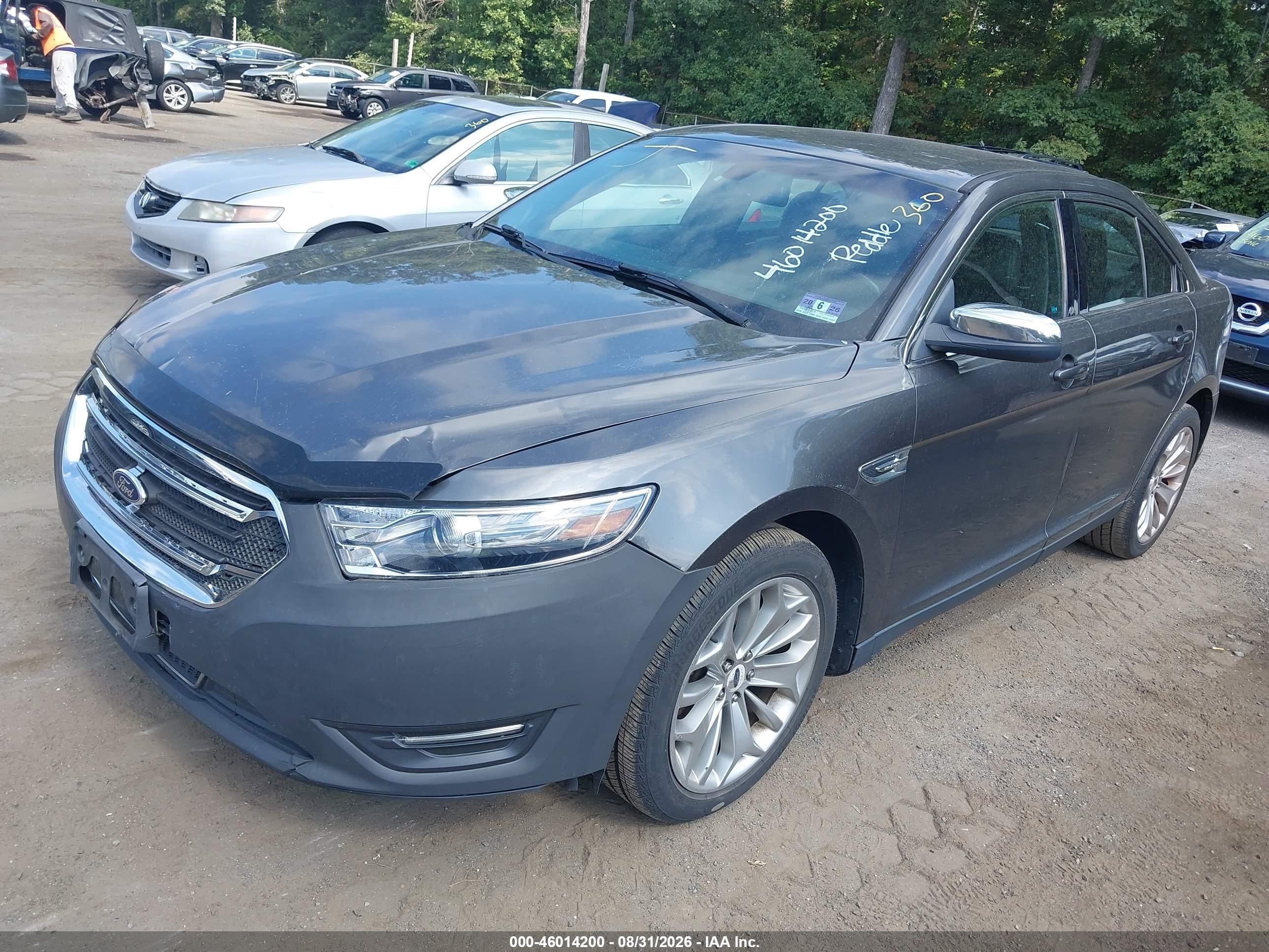 2015 Ford Taurus Limited Gray vin: 1FAHP2F80FG114531