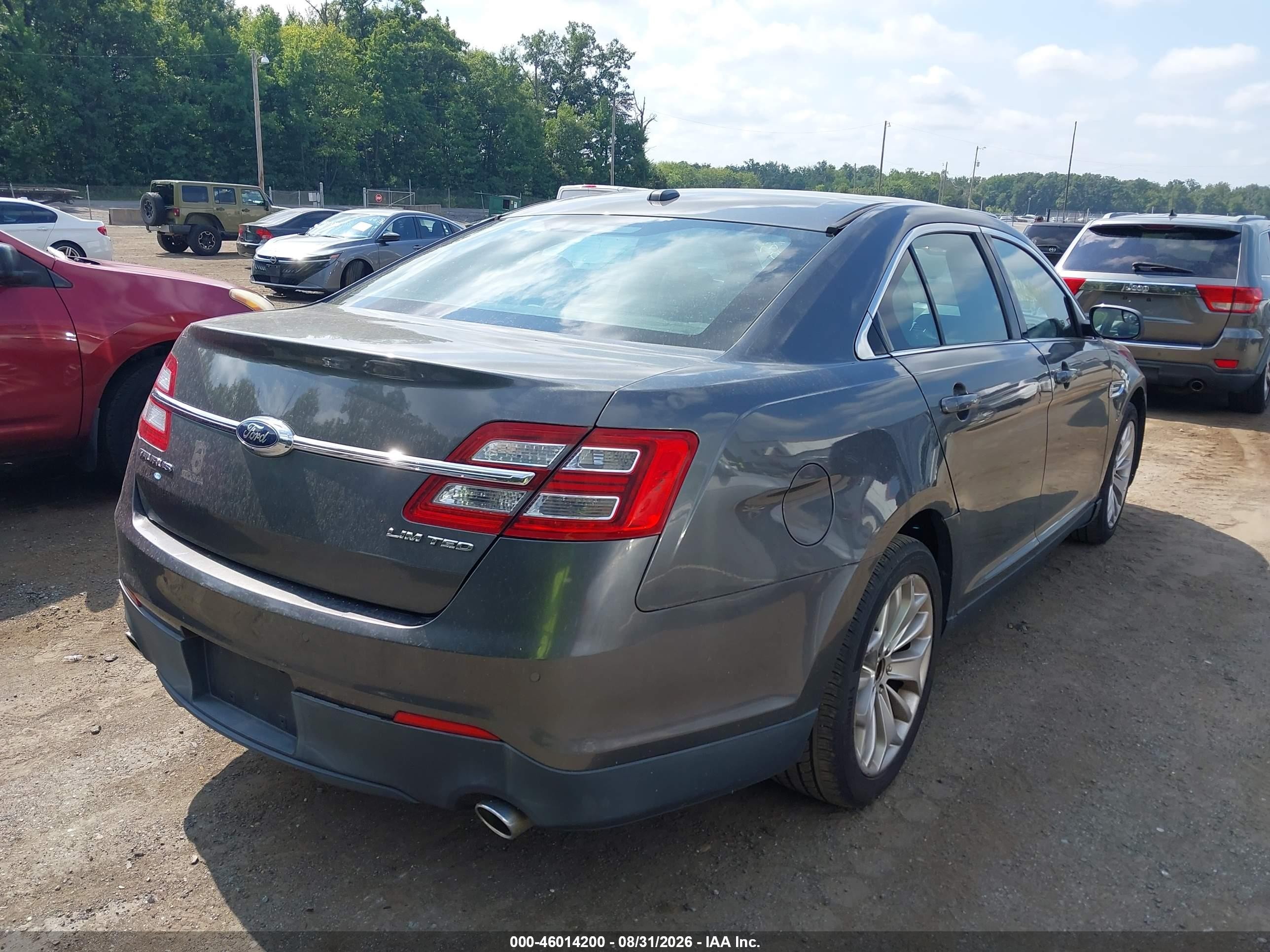 2015 Ford Taurus Limited Gray vin: 1FAHP2F80FG114531
