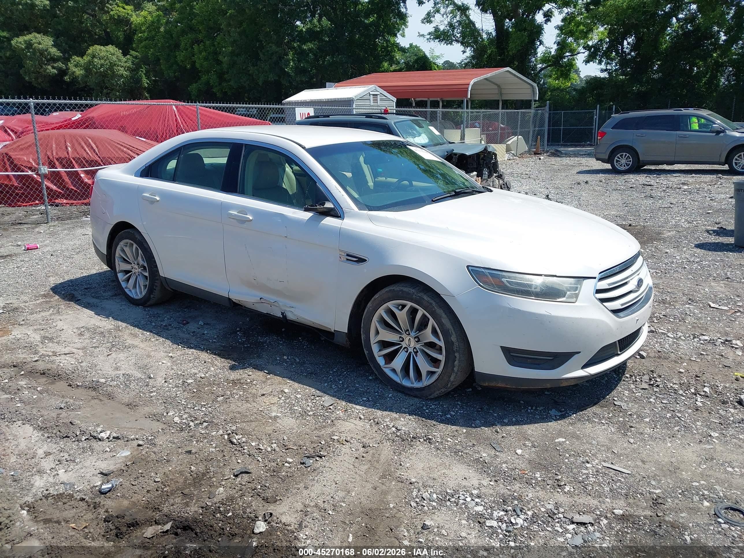 2015 Ford Taurus Limited Белый vin: 1FAHP2F80FG144399