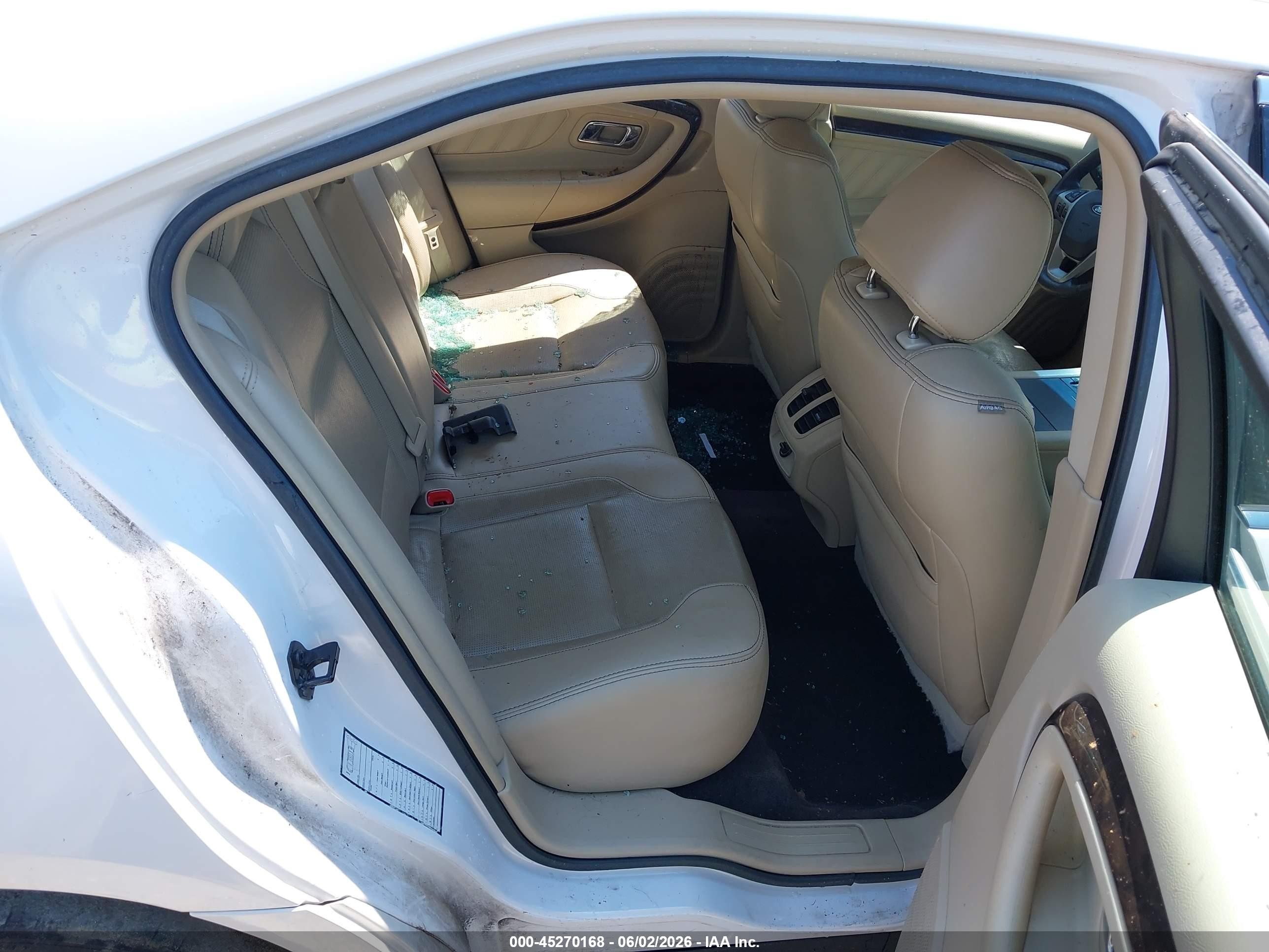 2015 Ford Taurus Limited Белый vin: 1FAHP2F80FG144399