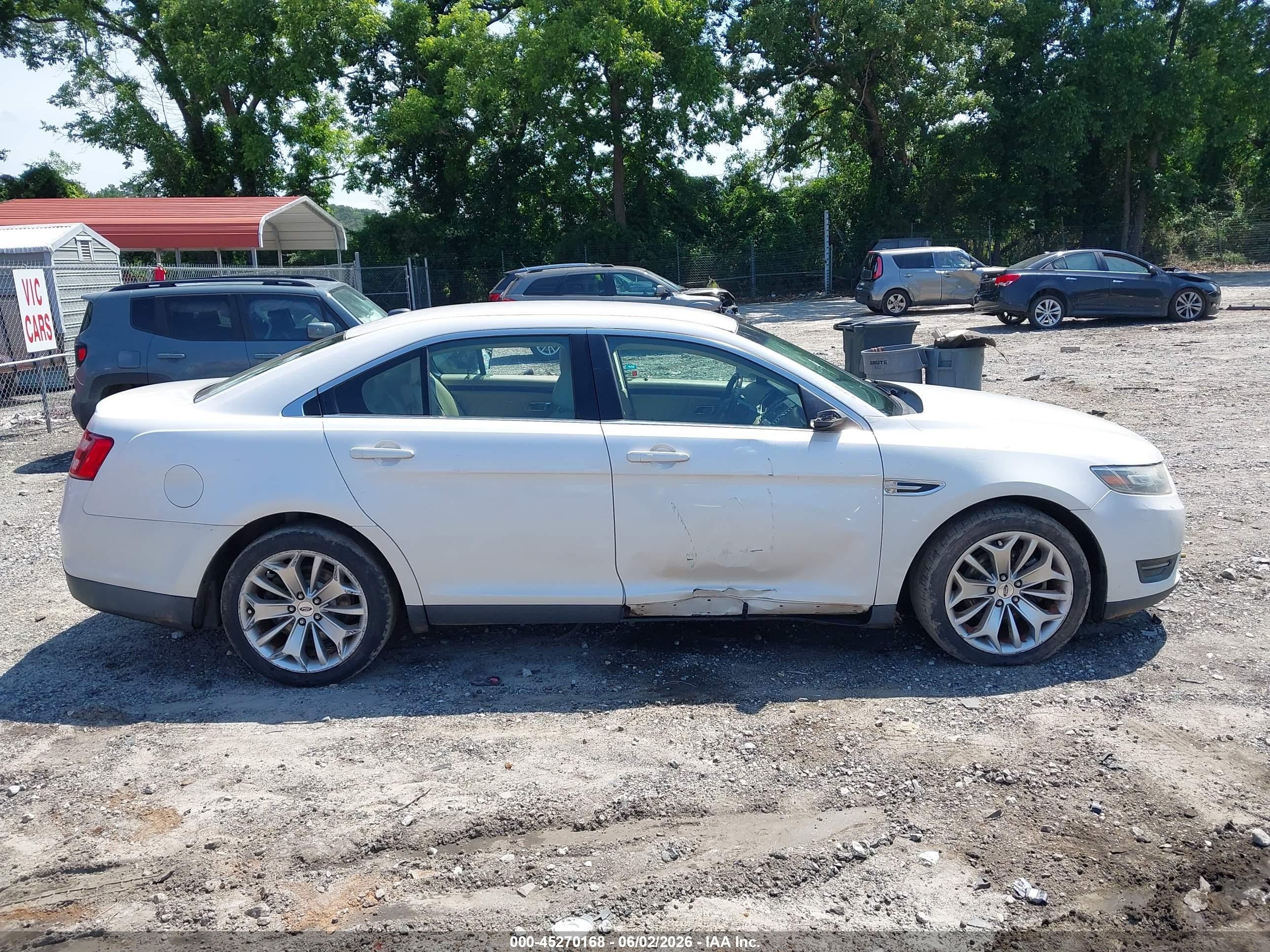 2015 Ford Taurus Limited Белый vin: 1FAHP2F80FG144399