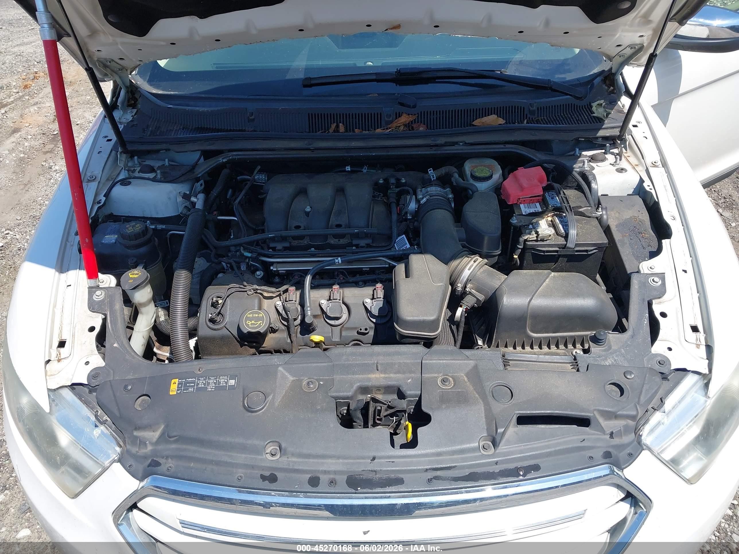2015 Ford Taurus Limited Белый vin: 1FAHP2F80FG144399