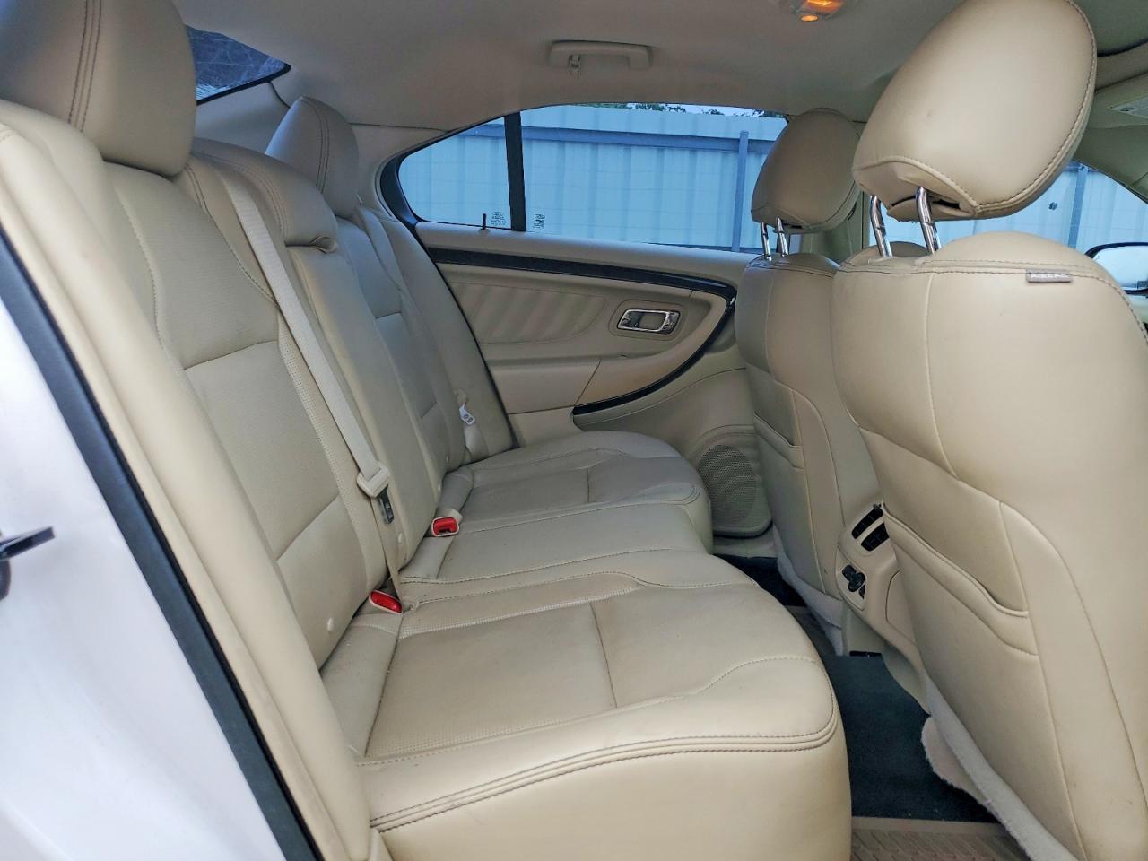 2015 Ford Taurus Limited White vin: 1FAHP2F80FG172798