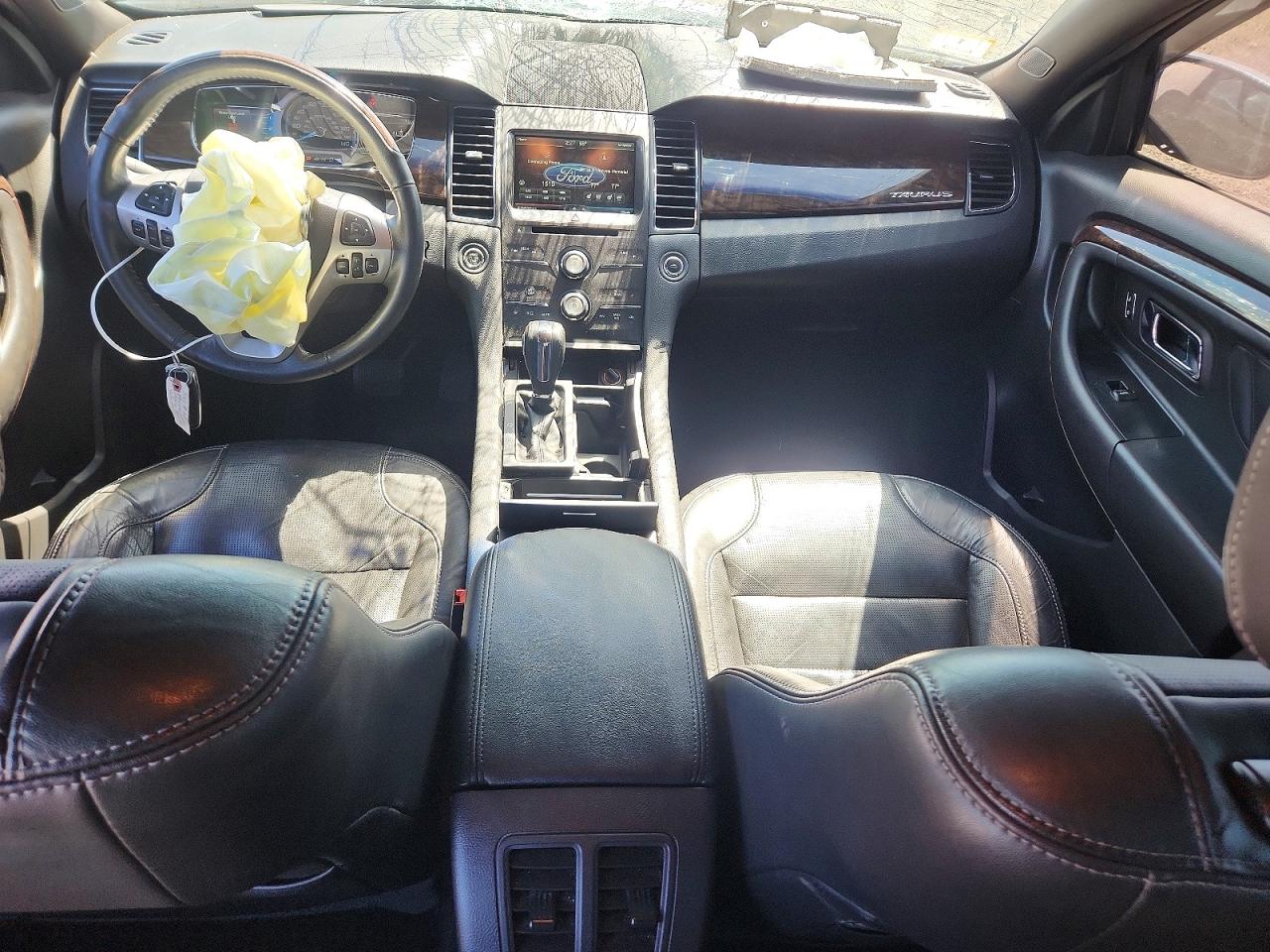 2015 Ford Taurus Limited White vin: 1FAHP2F80FG182263
