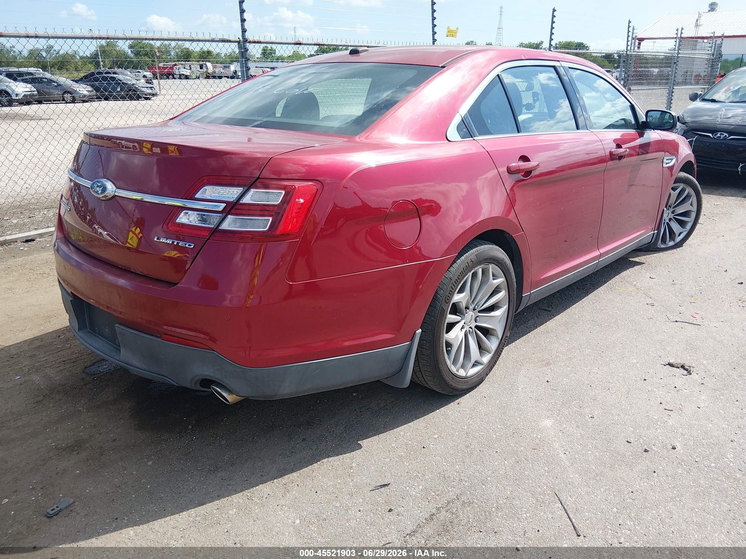 2013 Ford Taurus Limited Black vin: 1FAHP2F81DG102210