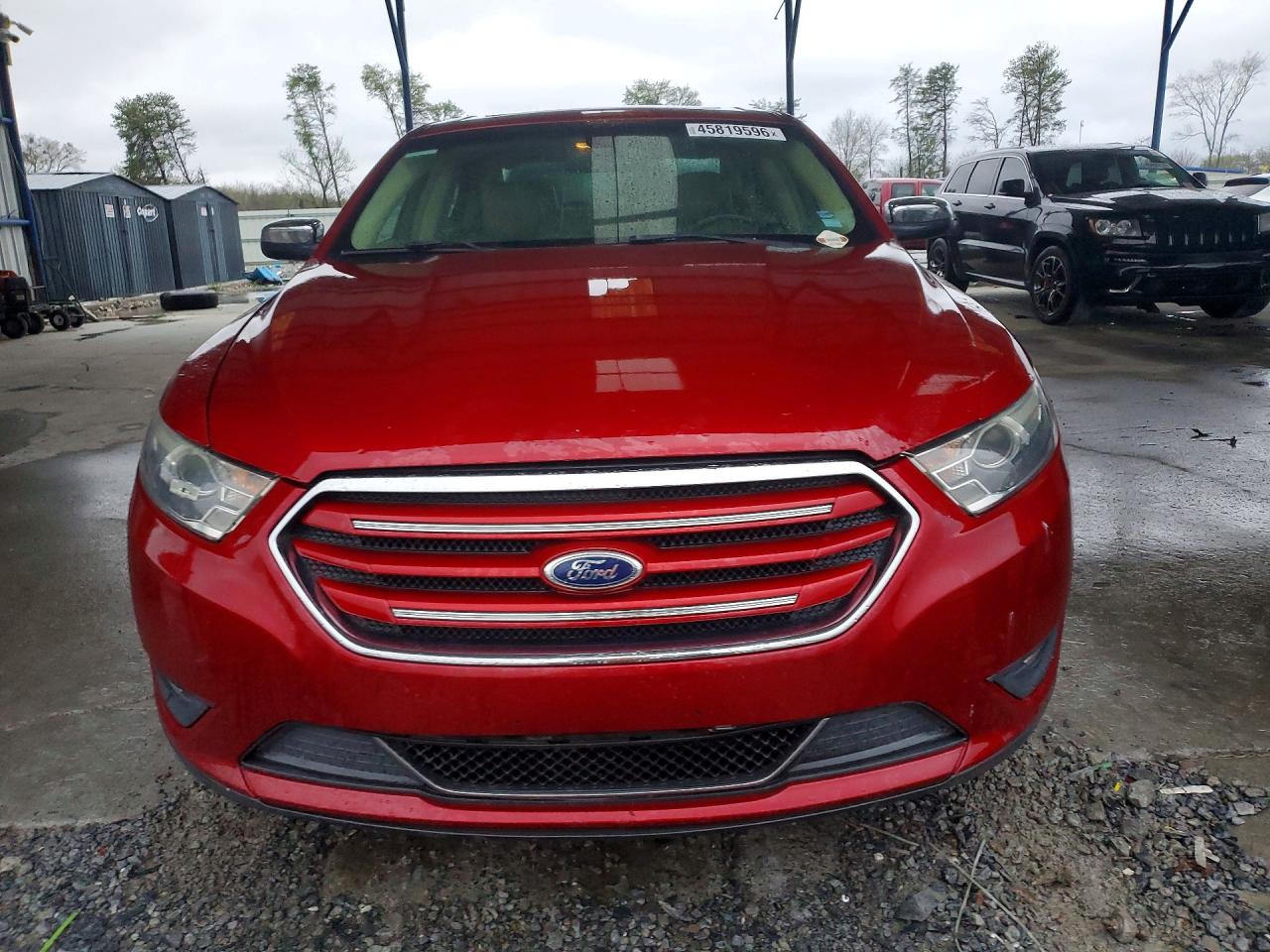 2013 Ford Taurus Красный vin: 1FAHP2F81DG112302