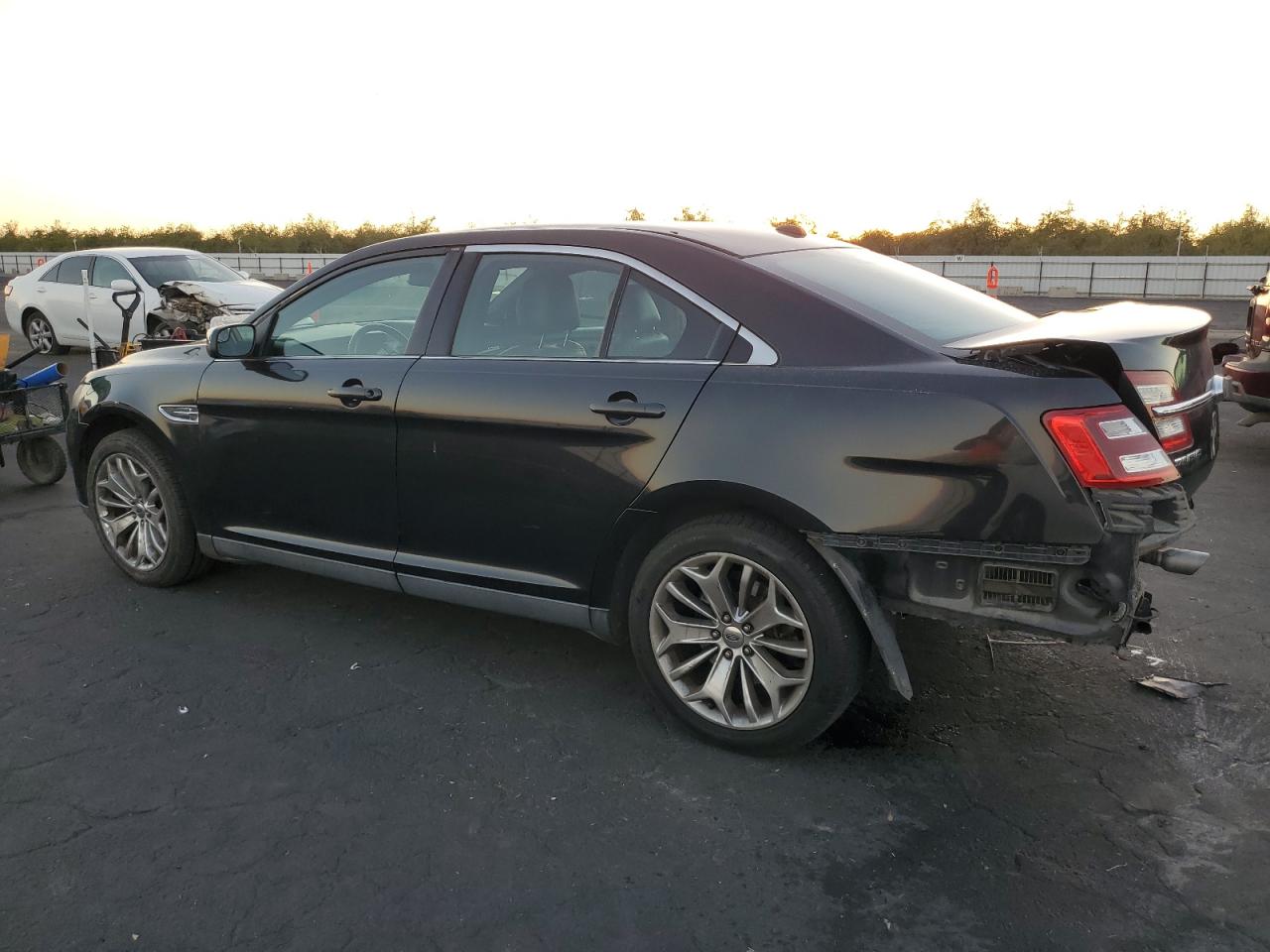 2013 Ford Taurus Limited Black vin: 1FAHP2F81DG129651
