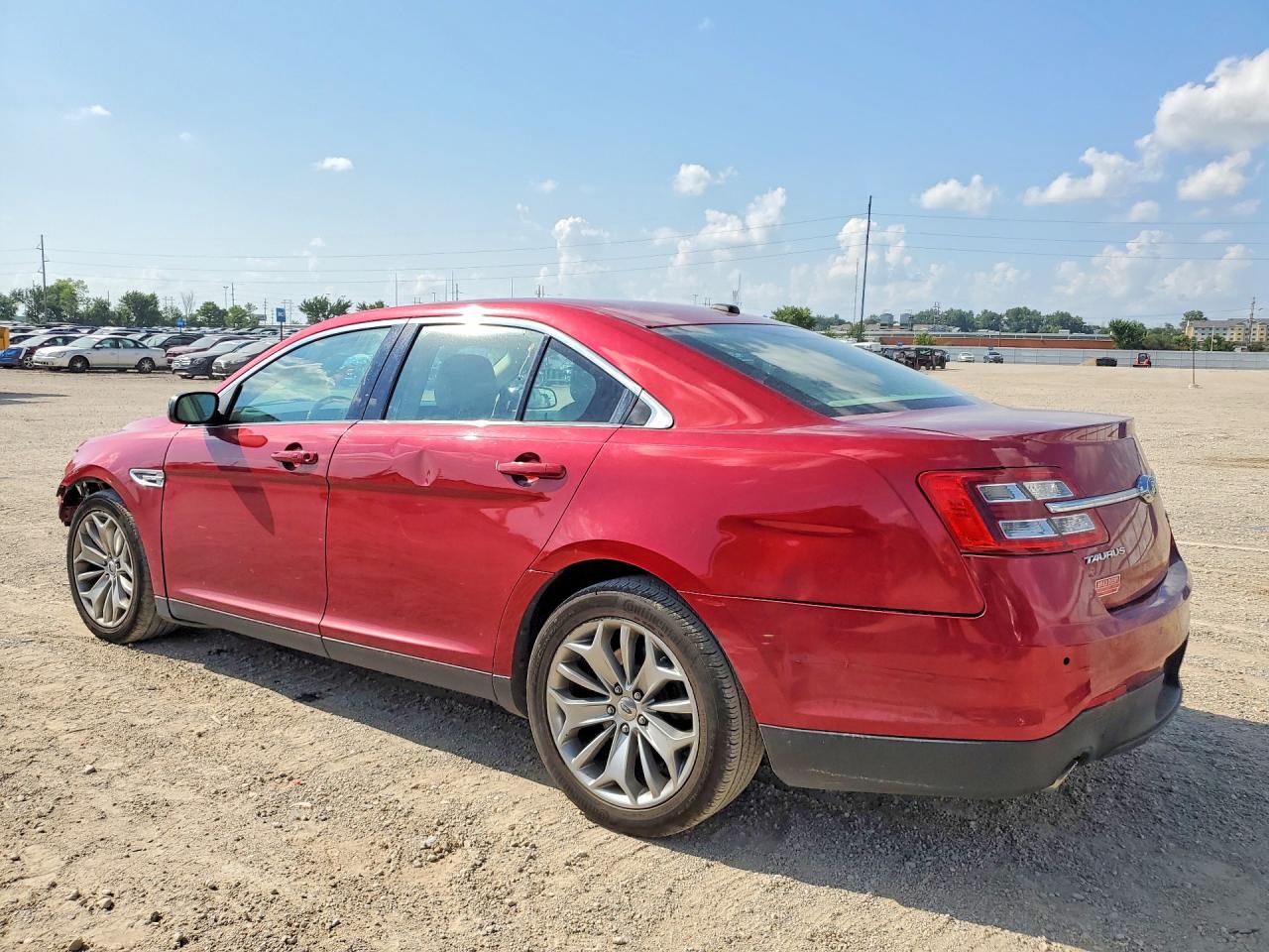 2013 Ford Taurus Limited Red vin: 1FAHP2F81DG131254