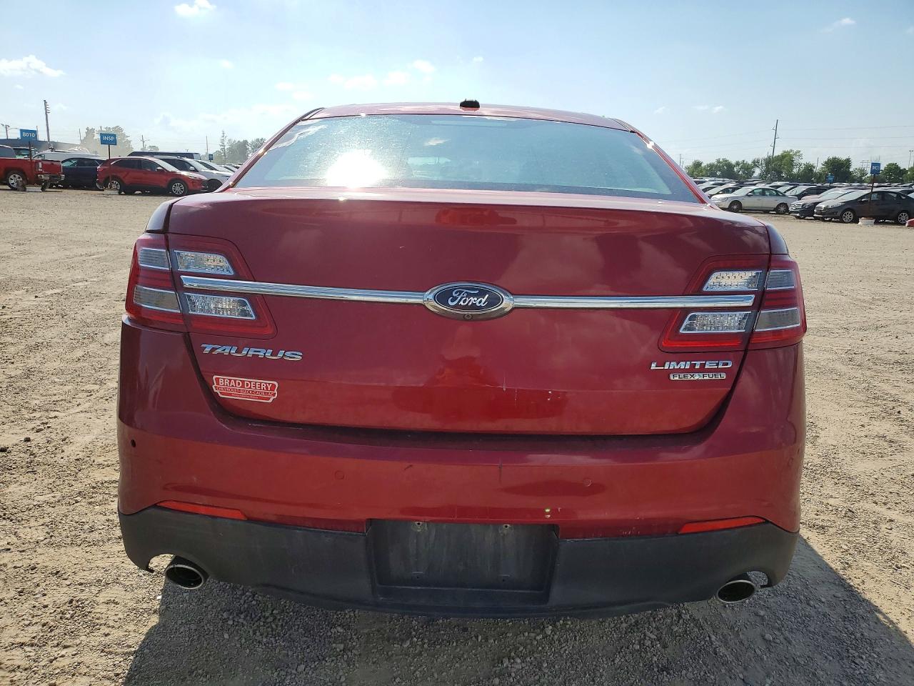 2013 Ford Taurus Limited Red vin: 1FAHP2F81DG131254