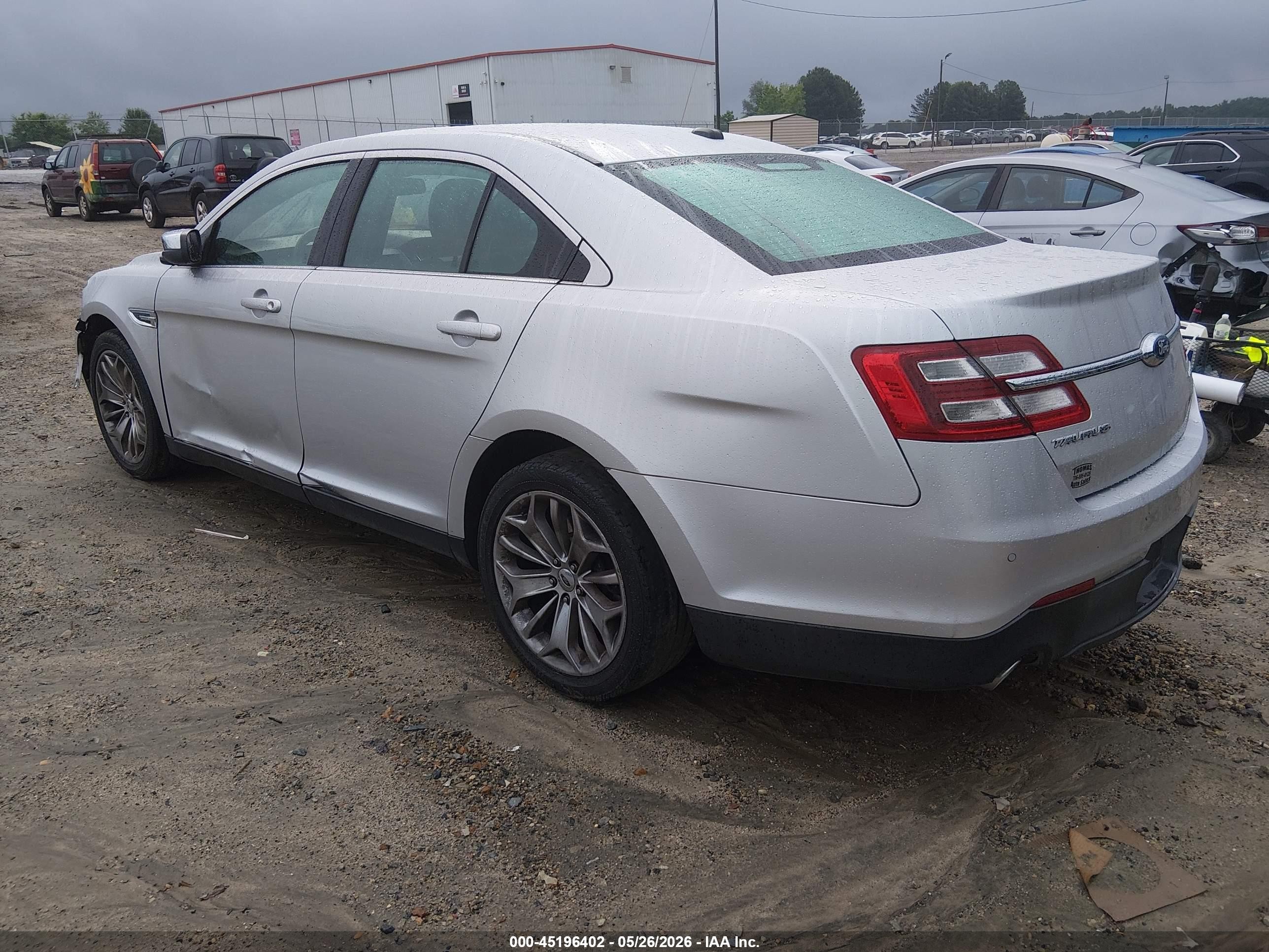2013 Ford Taurus Limited Silver vin: 1FAHP2F81DG136664