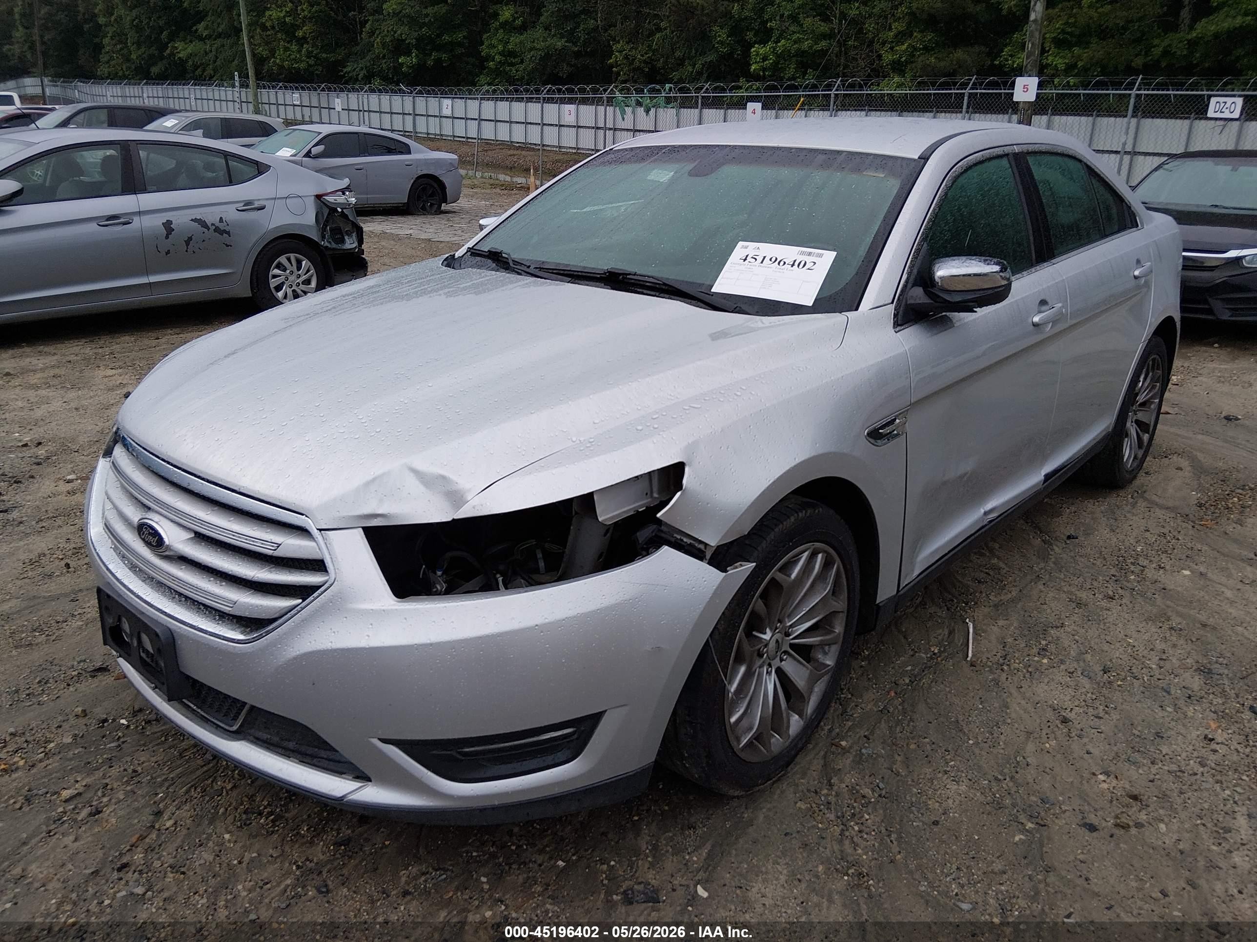 2013 Ford Taurus Limited Silver vin: 1FAHP2F81DG136664