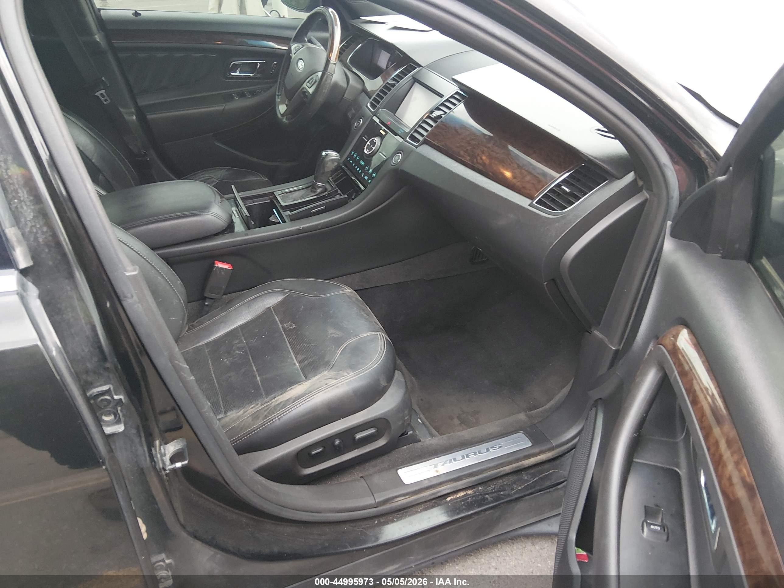 2013 Ford Taurus Limited Black vin: 1FAHP2F81DG156218