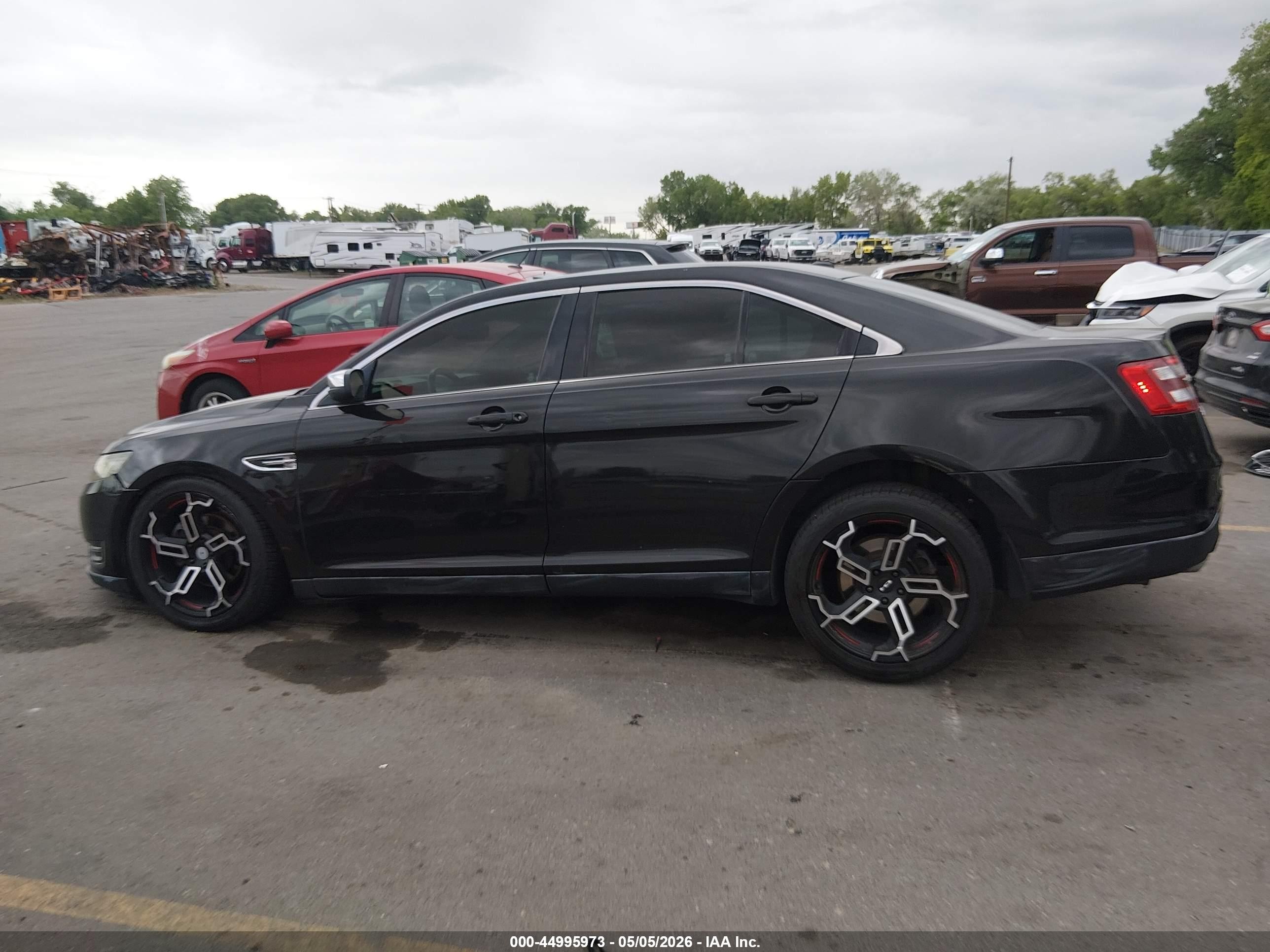 2013 Ford Taurus Limited Black vin: 1FAHP2F81DG156218