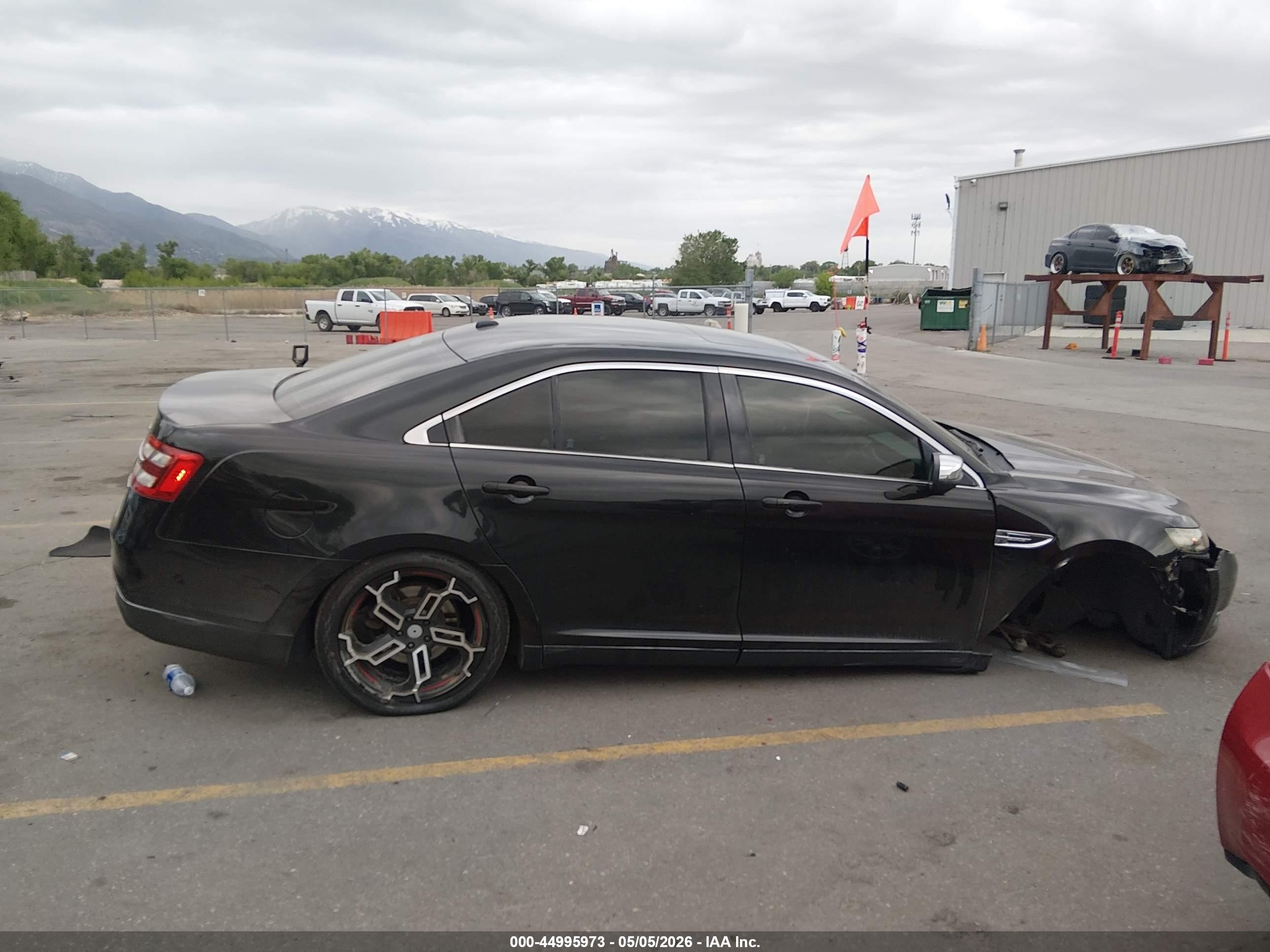 2013 Ford Taurus Limited Black vin: 1FAHP2F81DG156218