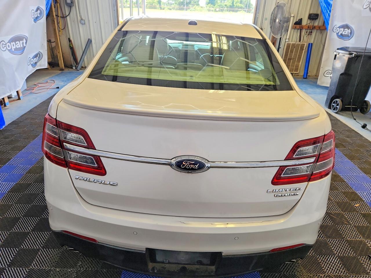 2013 Ford Taurus Limited White vin: 1FAHP2F81DG165856