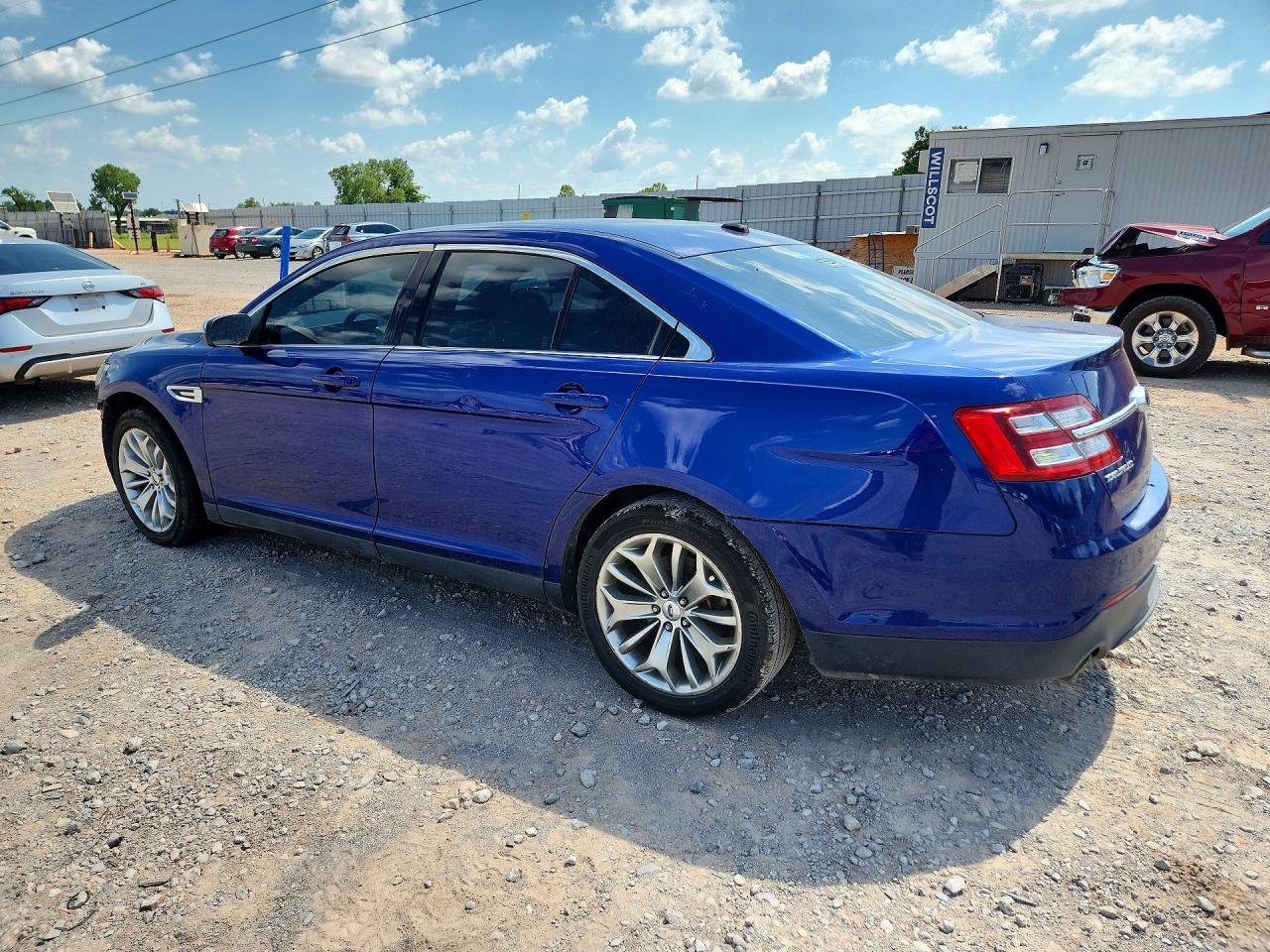 2013 Ford Taurus Limited Blue vin: 1FAHP2F81DG226185