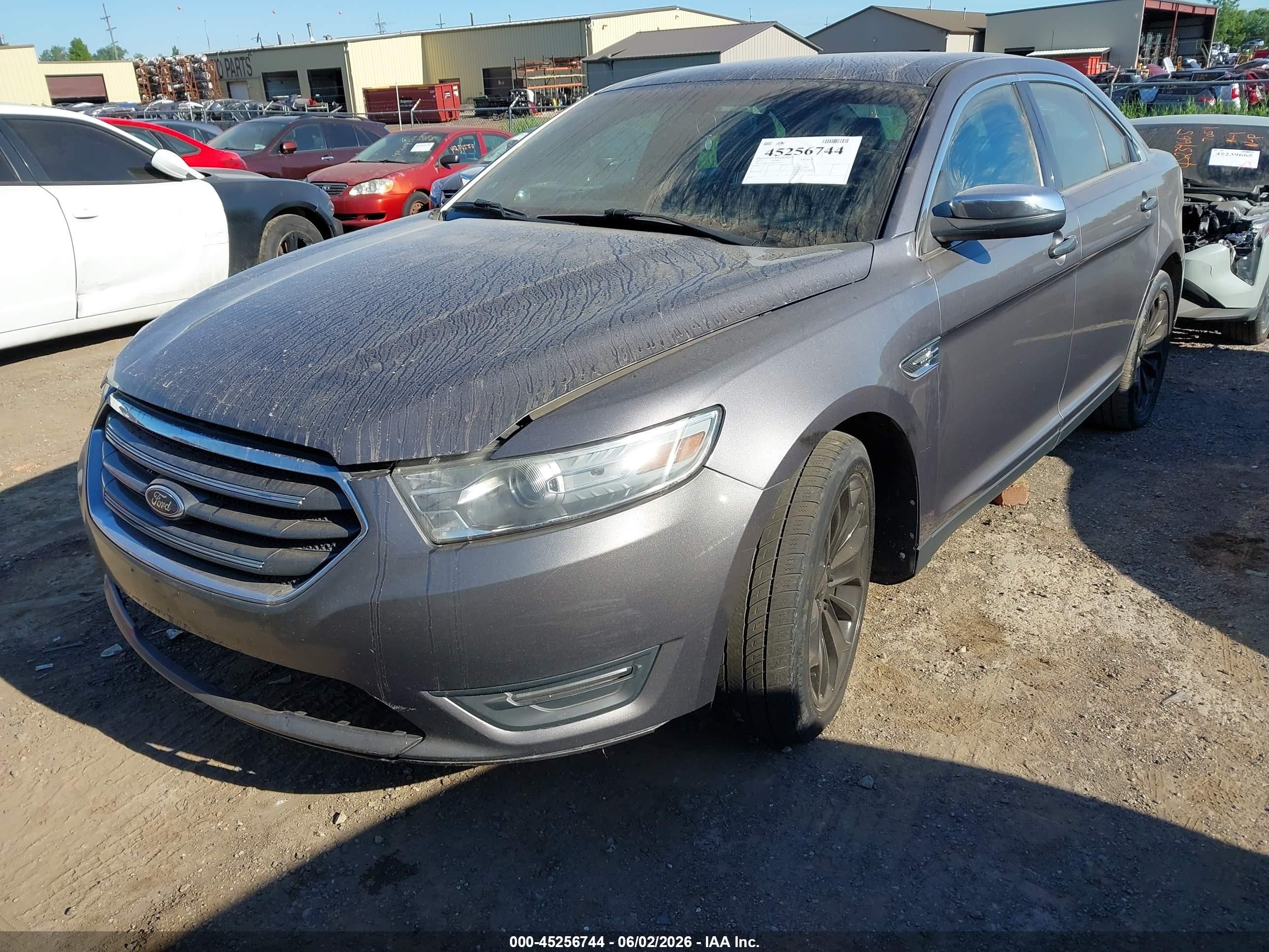 2013 Ford Taurus Limited Серый vin: 1FAHP2F81DG232147