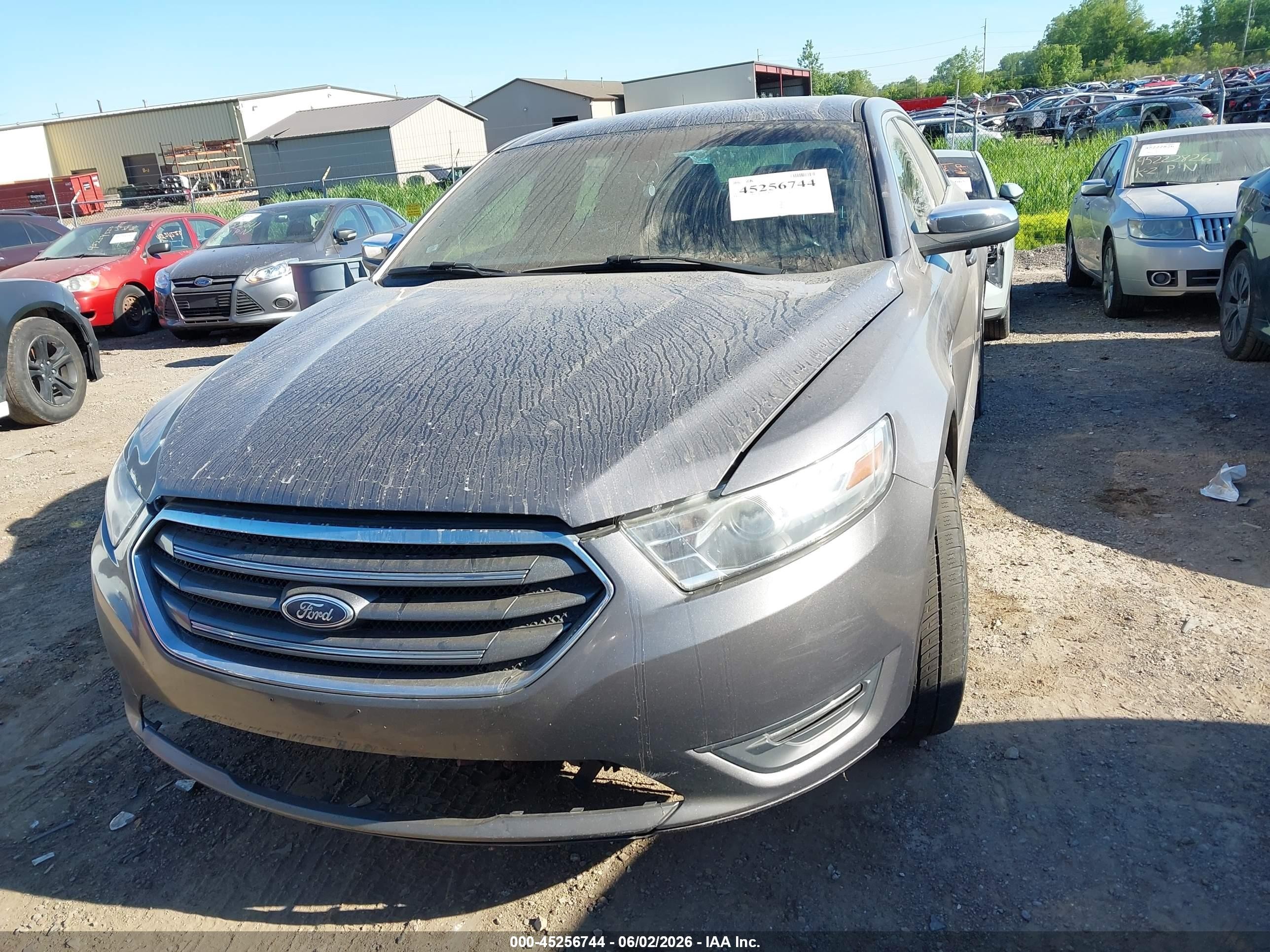 2013 Ford Taurus Limited Серый vin: 1FAHP2F81DG232147