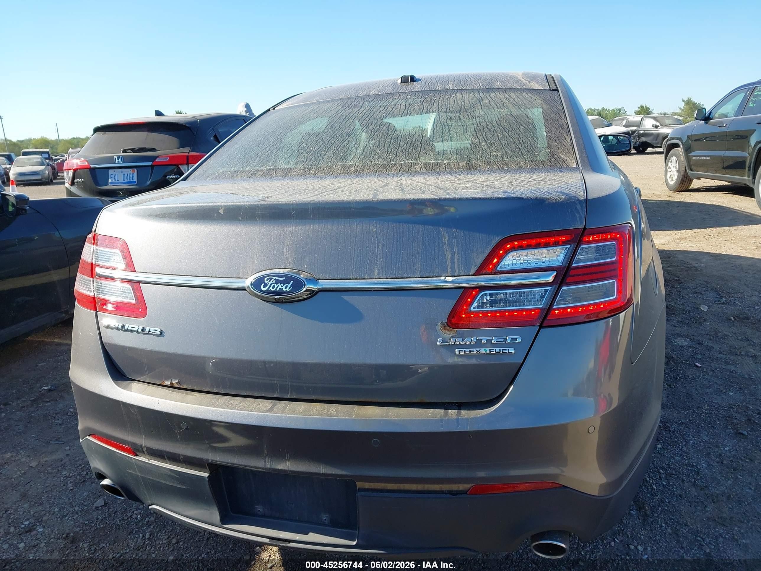 2013 Ford Taurus Limited Серый vin: 1FAHP2F81DG232147