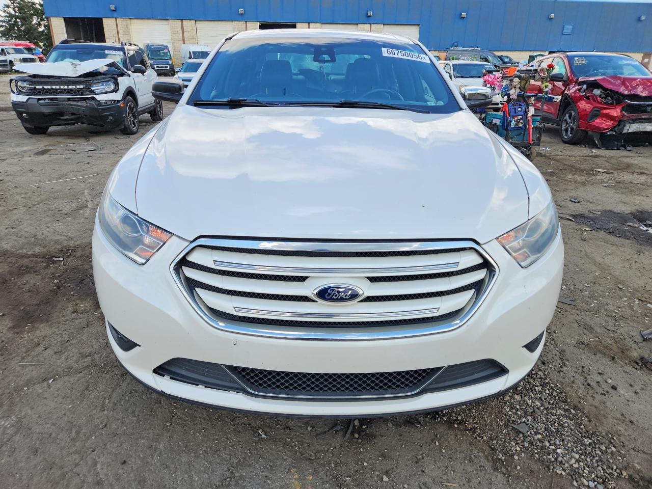 2014 Ford Taurus Limited White vin: 1FAHP2F81EG121339