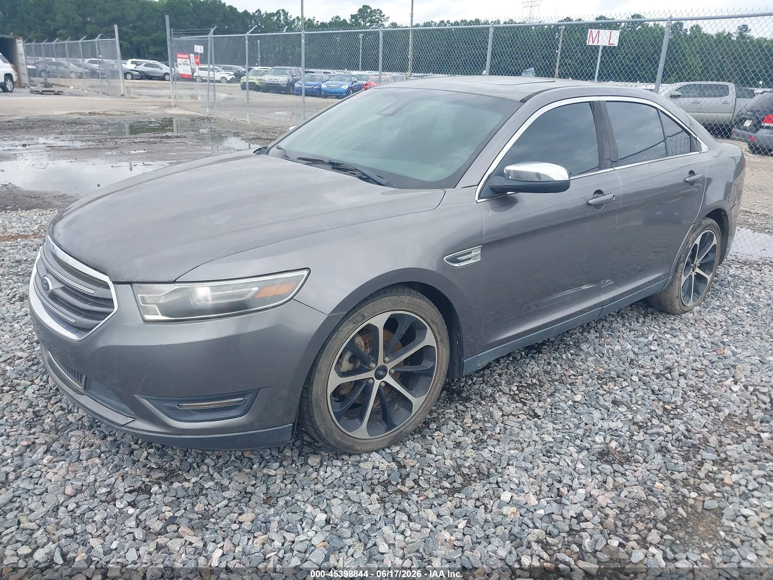 2014 Ford Taurus Limited Серый vin: 1FAHP2F81EG173585