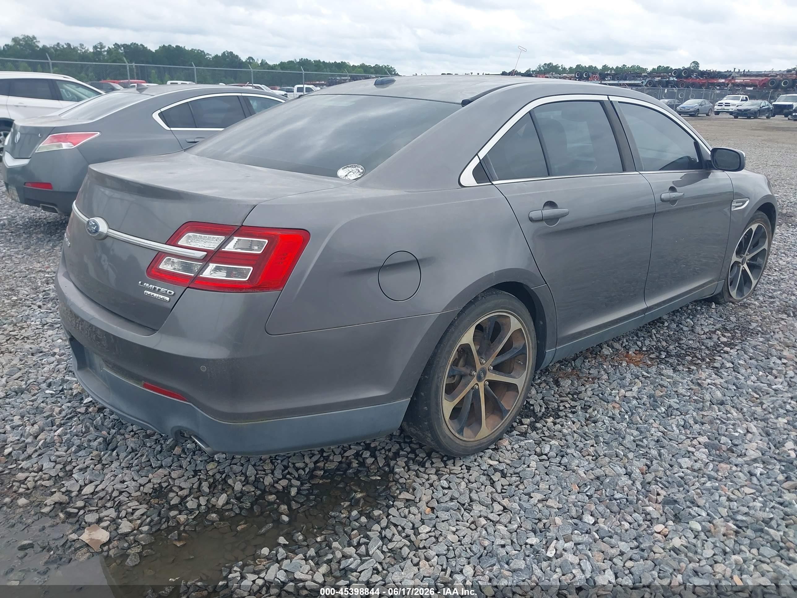 2014 Ford Taurus Limited Серый vin: 1FAHP2F81EG173585