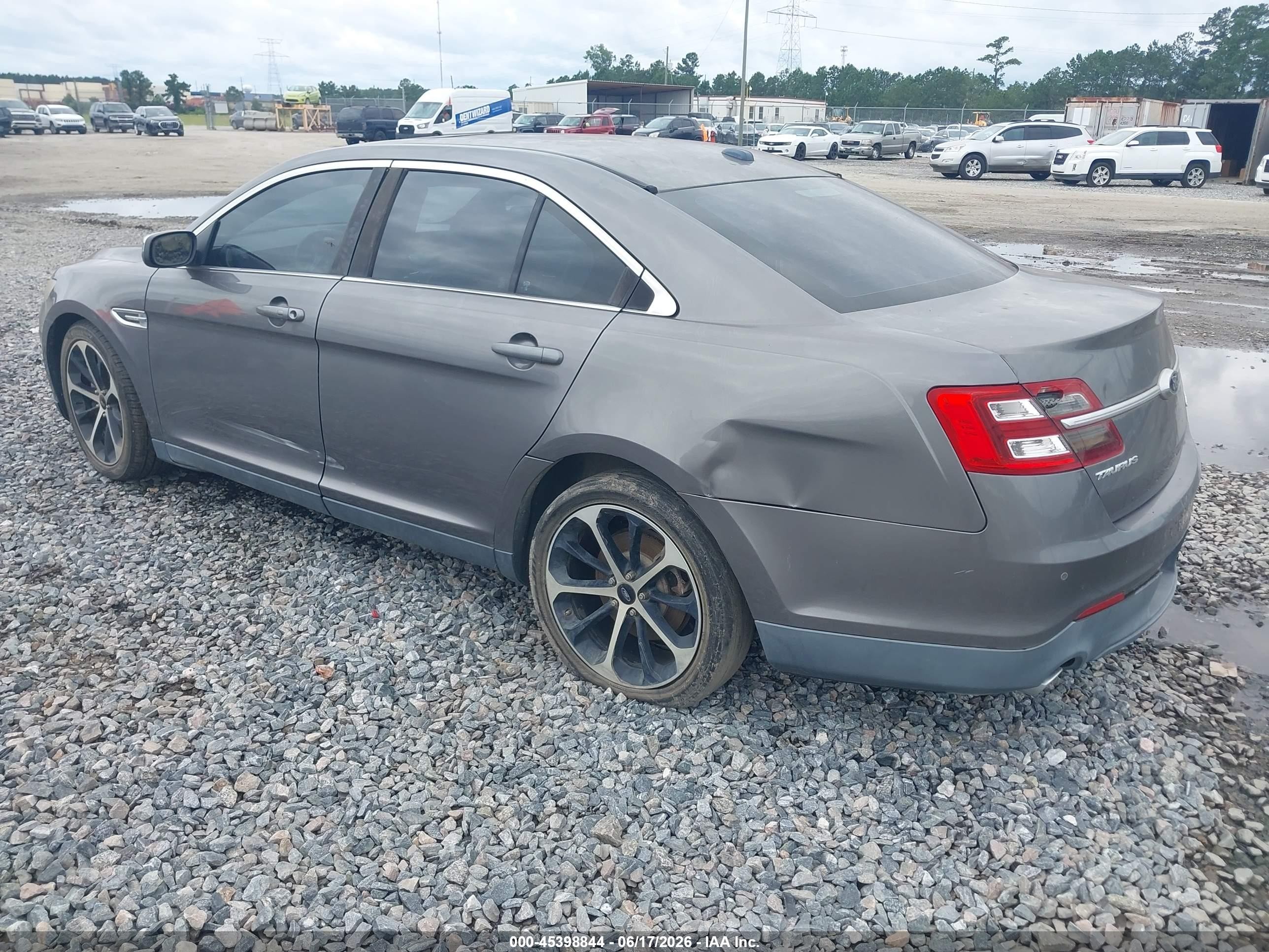 2014 Ford Taurus Limited Серый vin: 1FAHP2F81EG173585