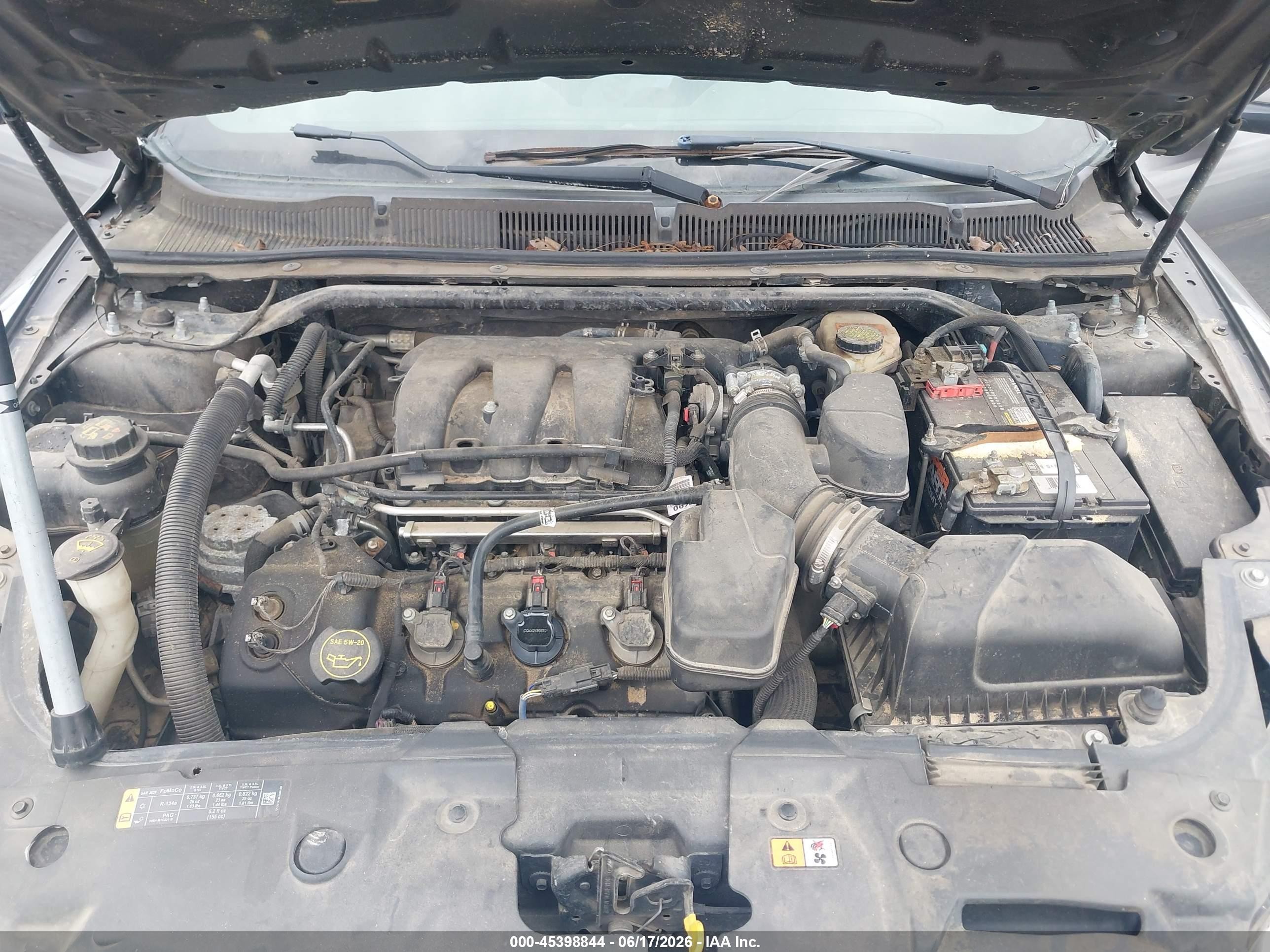 2014 Ford Taurus Limited Серый vin: 1FAHP2F81EG173585