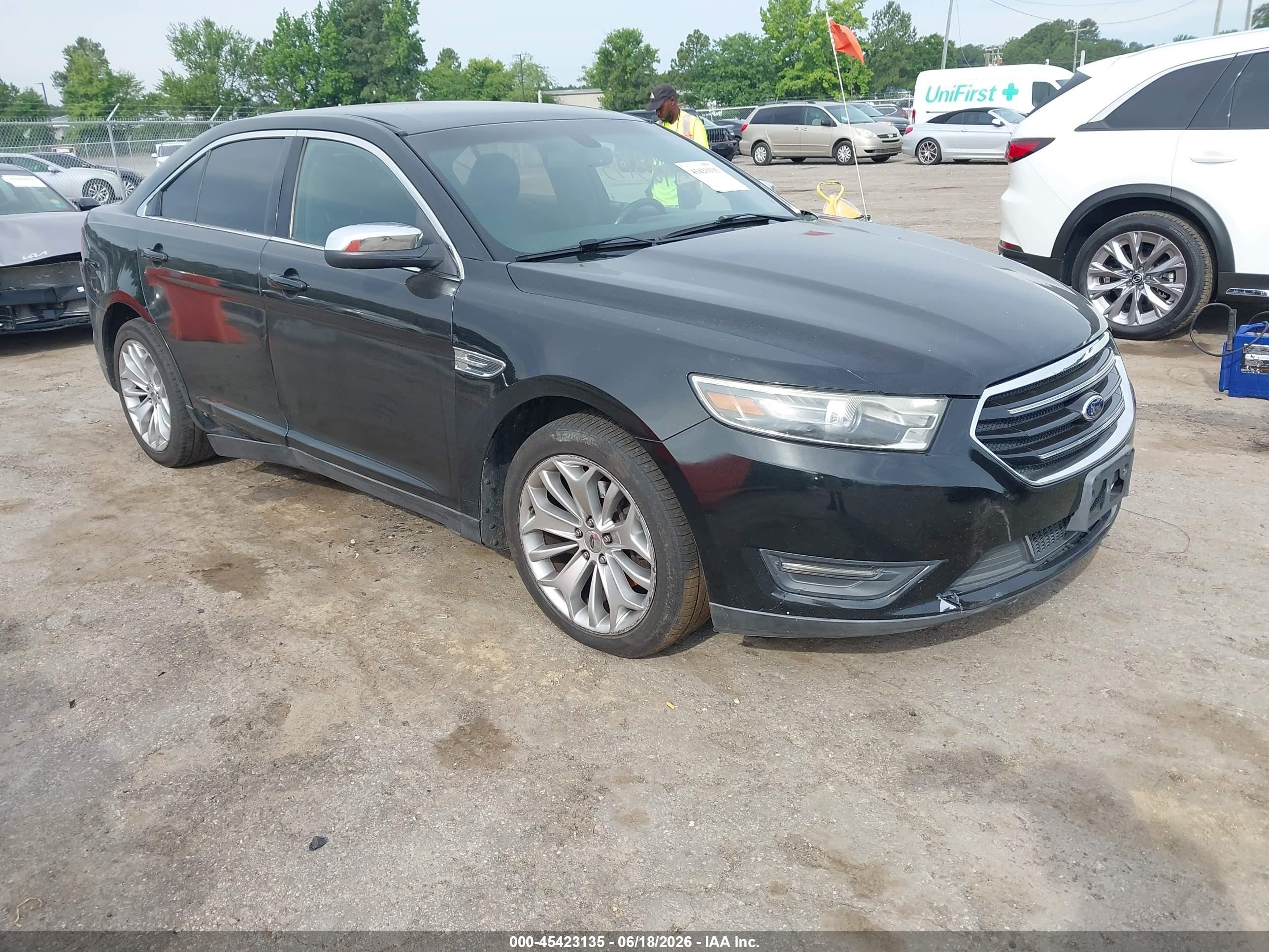 2014 Ford Taurus Limited Black vin: 1FAHP2F81EG183324