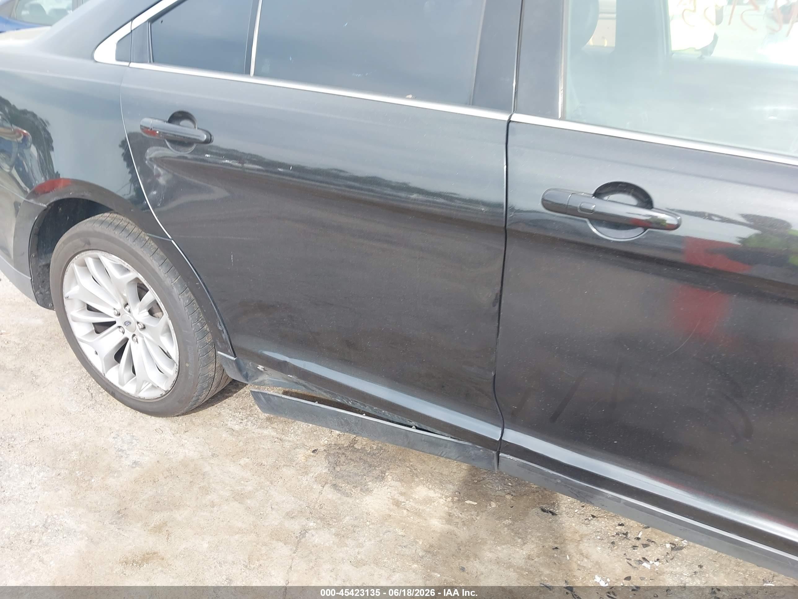 2014 Ford Taurus Limited Black vin: 1FAHP2F81EG183324