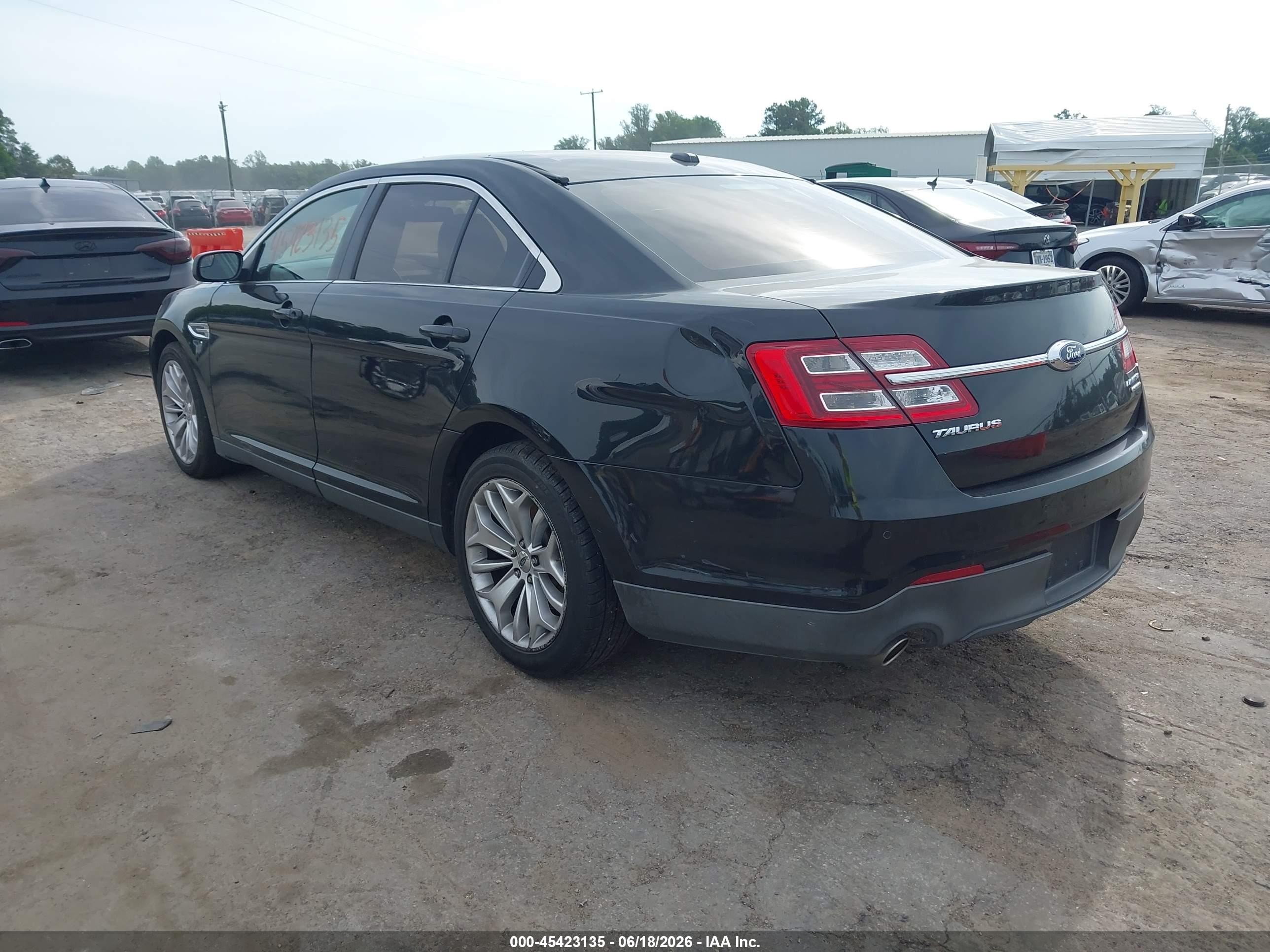 2014 Ford Taurus Limited Black vin: 1FAHP2F81EG183324