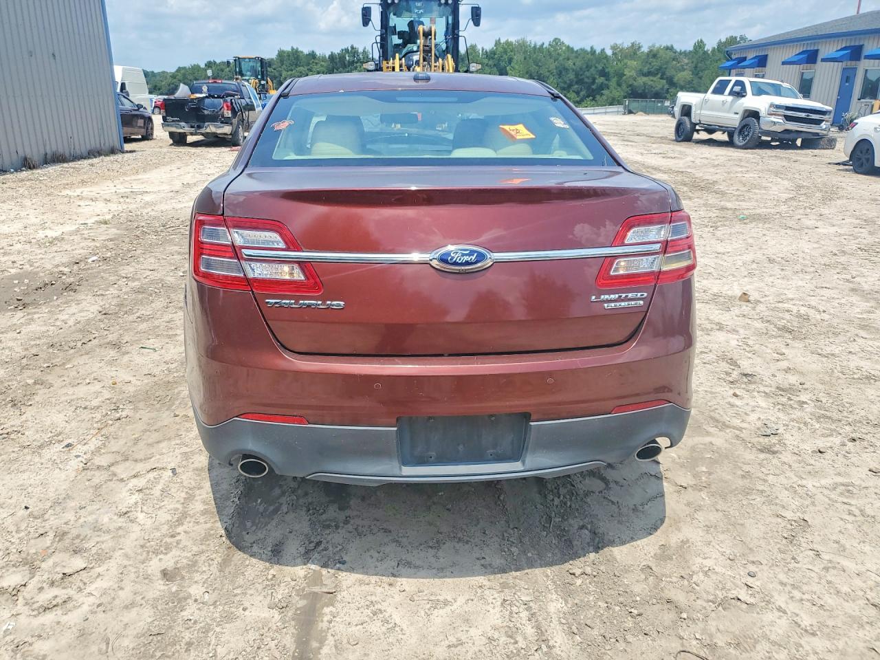 2015 Ford Taurus Limited Burgundy vin: 1FAHP2F81FG100993