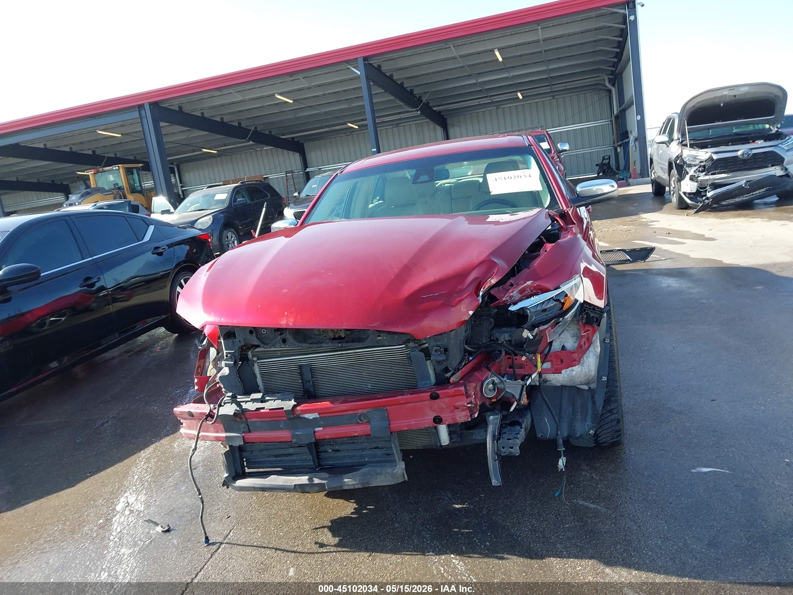 2015 Ford Taurus Limited Red vin: 1FAHP2F81FG101772