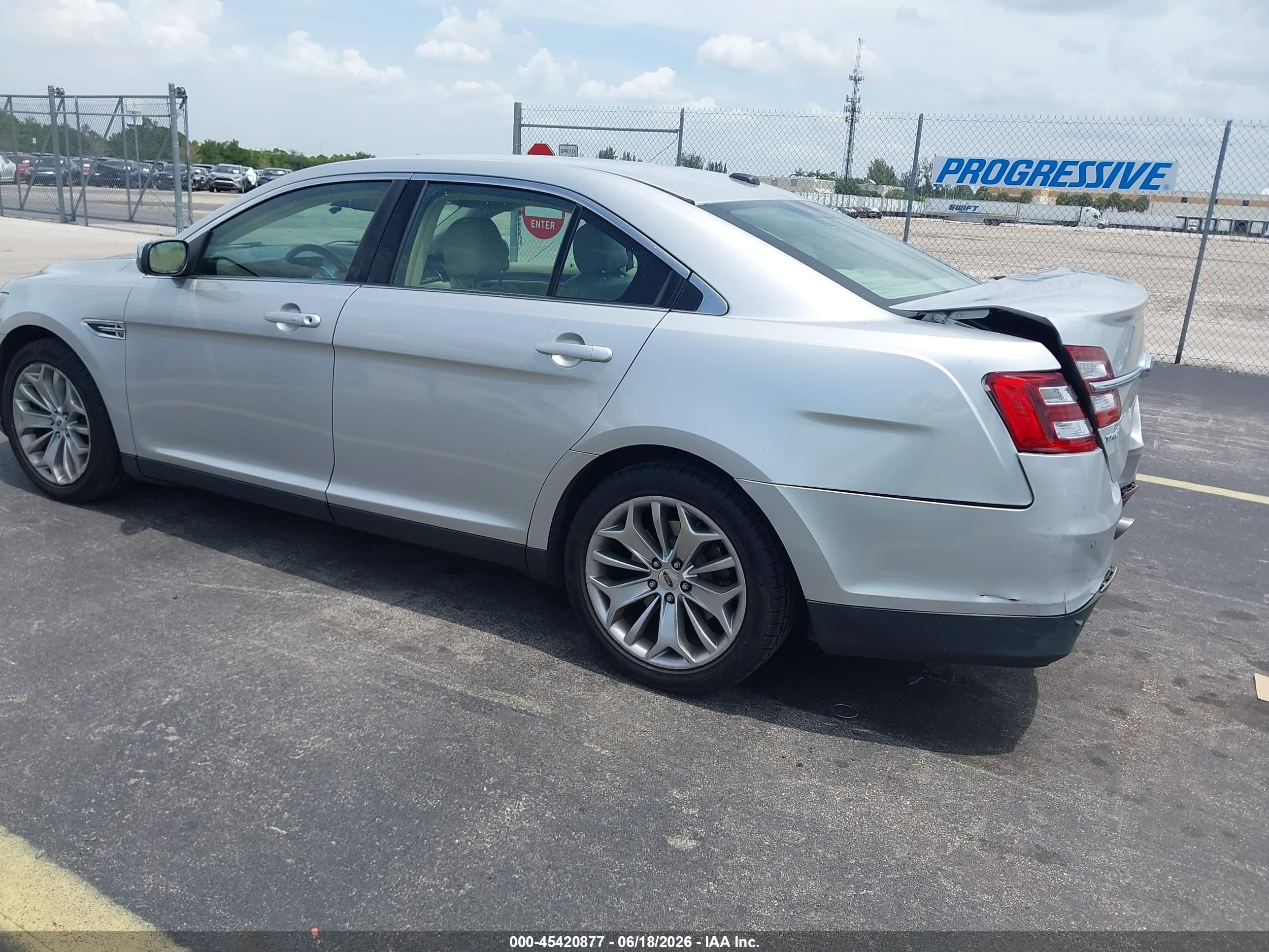 2015 Ford Taurus Limited Silver vin: 1FAHP2F81FG144282