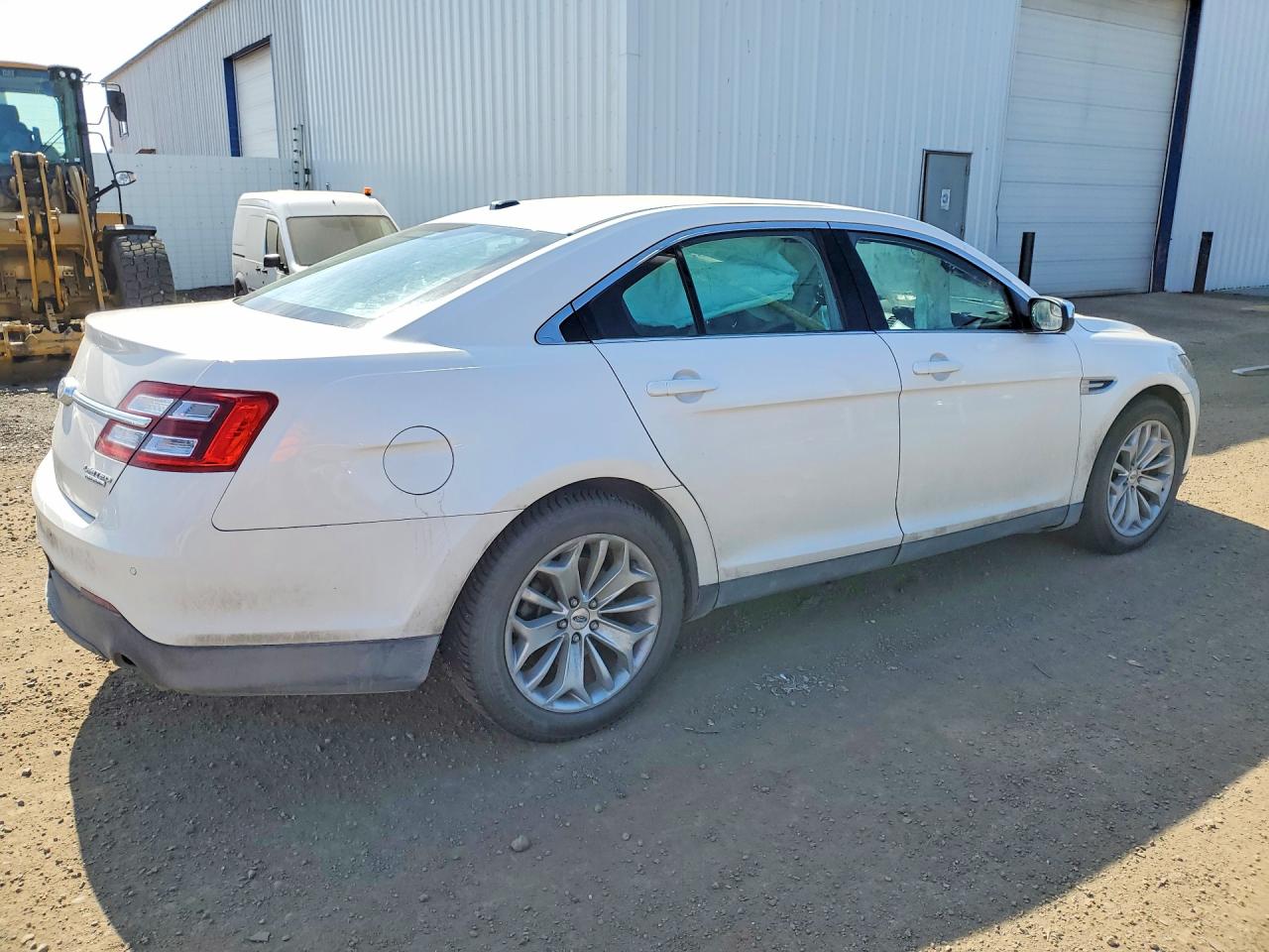 2016 Ford Taurus Limited White vin: 1FAHP2F81GG114166
