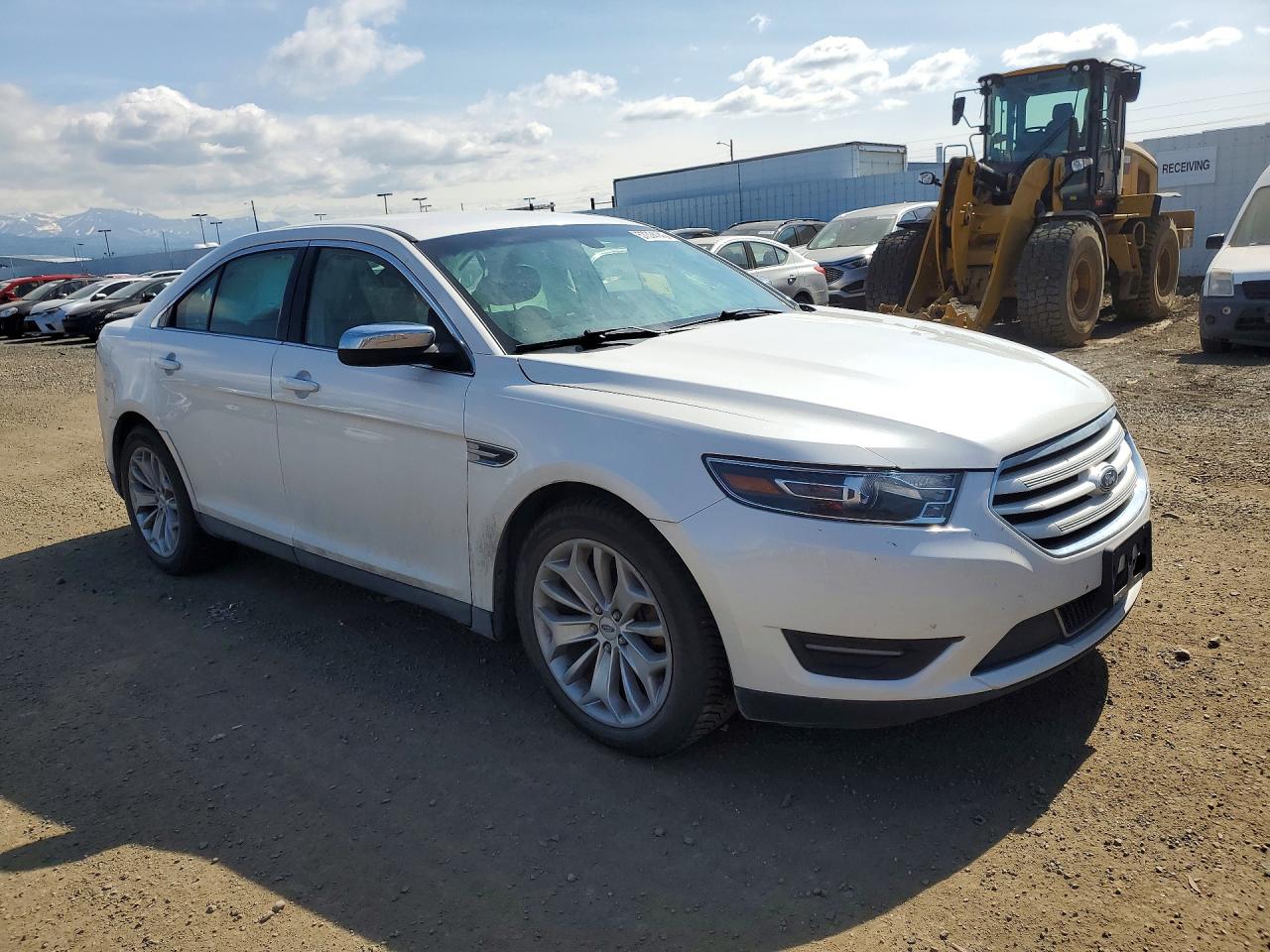 2016 Ford Taurus Limited White vin: 1FAHP2F81GG114166