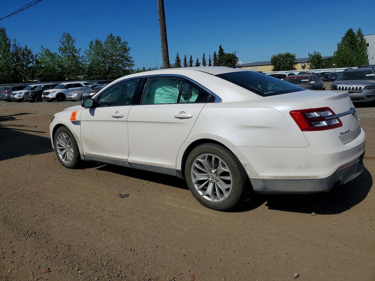 2016 Ford Taurus Limited White vin: 1FAHP2F81GG114166