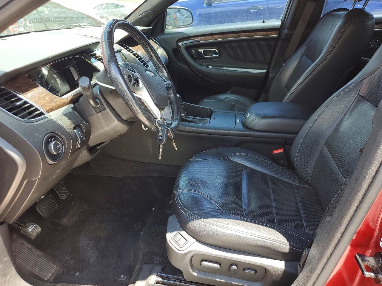 2013 Ford Taurus Limited Красный vin: 1FAHP2F82DG103611
