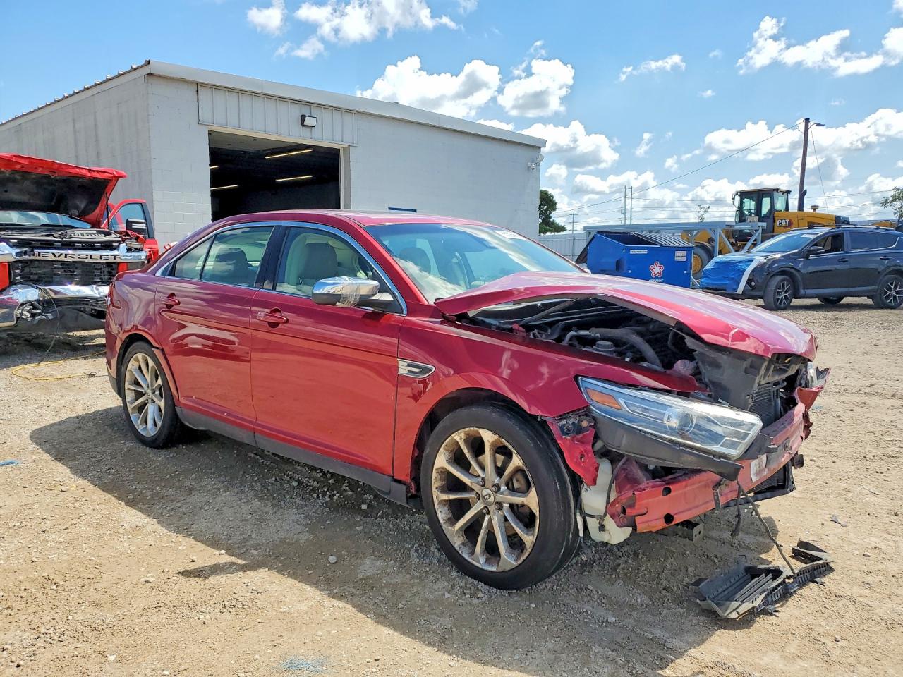 2013 Ford Taurus Limited Red vin: 1FAHP2F82DG153862