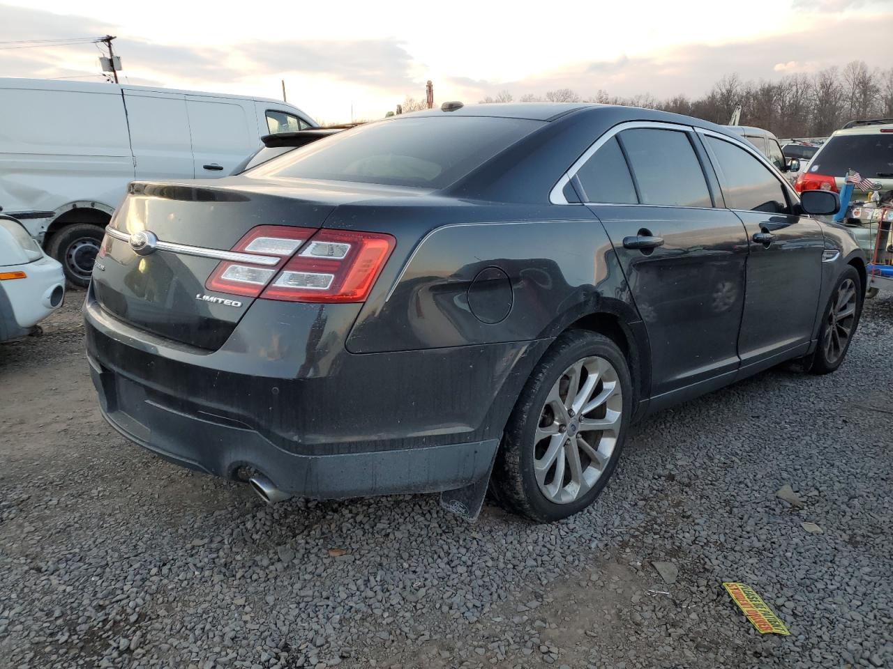 2013 Ford Taurus Limited Black vin: 1FAHP2F82DG192449