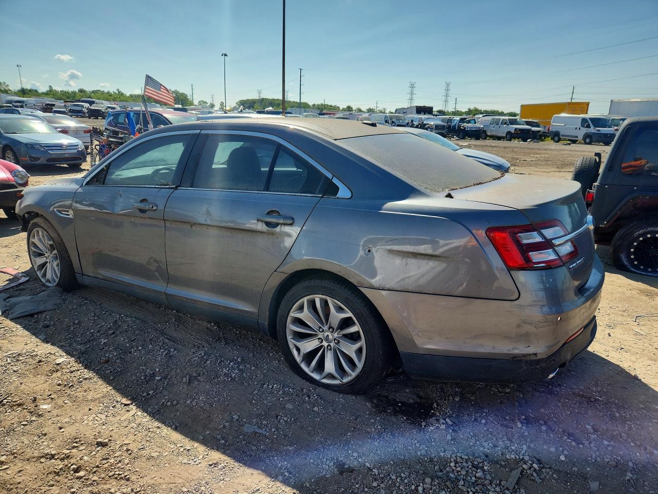 2013 Ford Taurus Limited Gray vin: 1FAHP2F82DG200131
