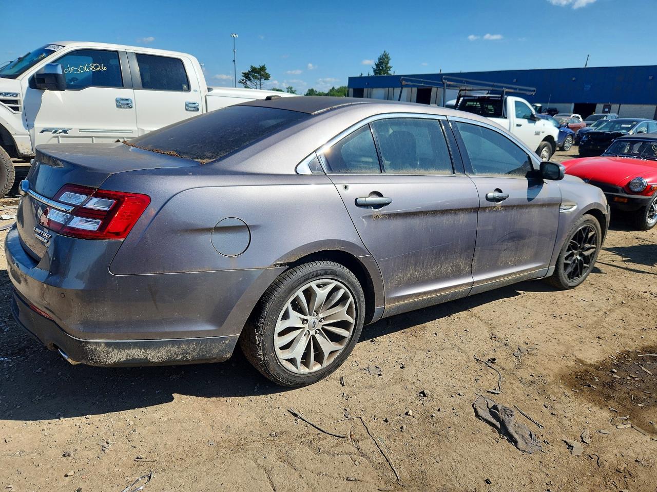 2013 Ford Taurus Limited Gray vin: 1FAHP2F82DG200131