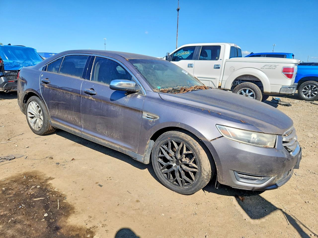 2013 Ford Taurus Limited Gray vin: 1FAHP2F82DG200131