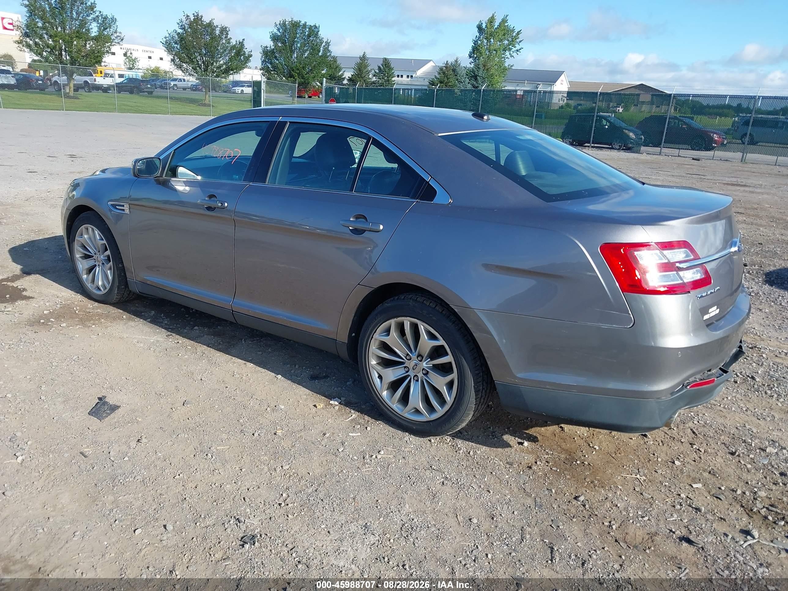 2013 Ford Taurus Limited Gray vin: 1FAHP2F82DG204115