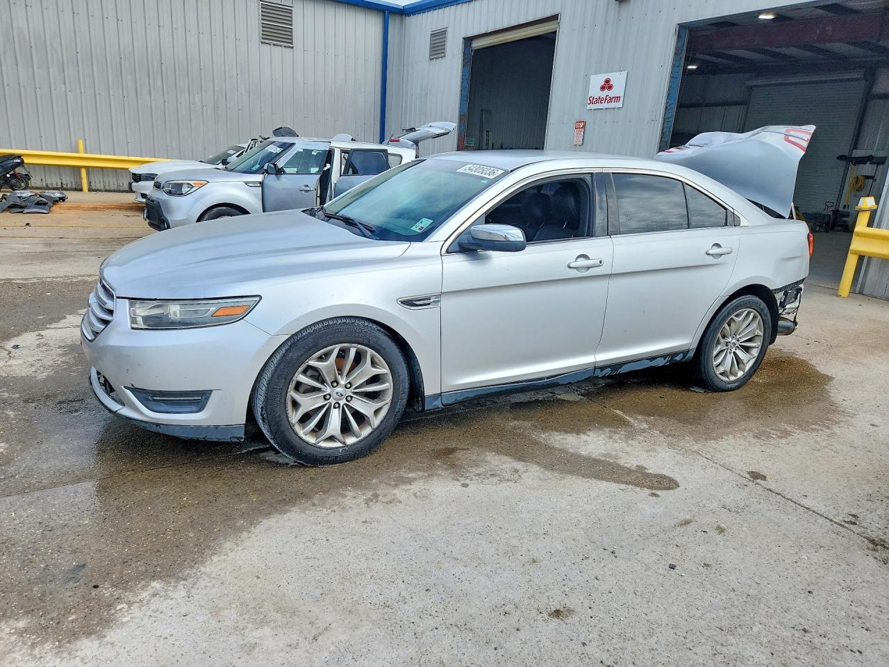 2013 Ford Taurus Limited Silver vin: 1FAHP2F82DG217107